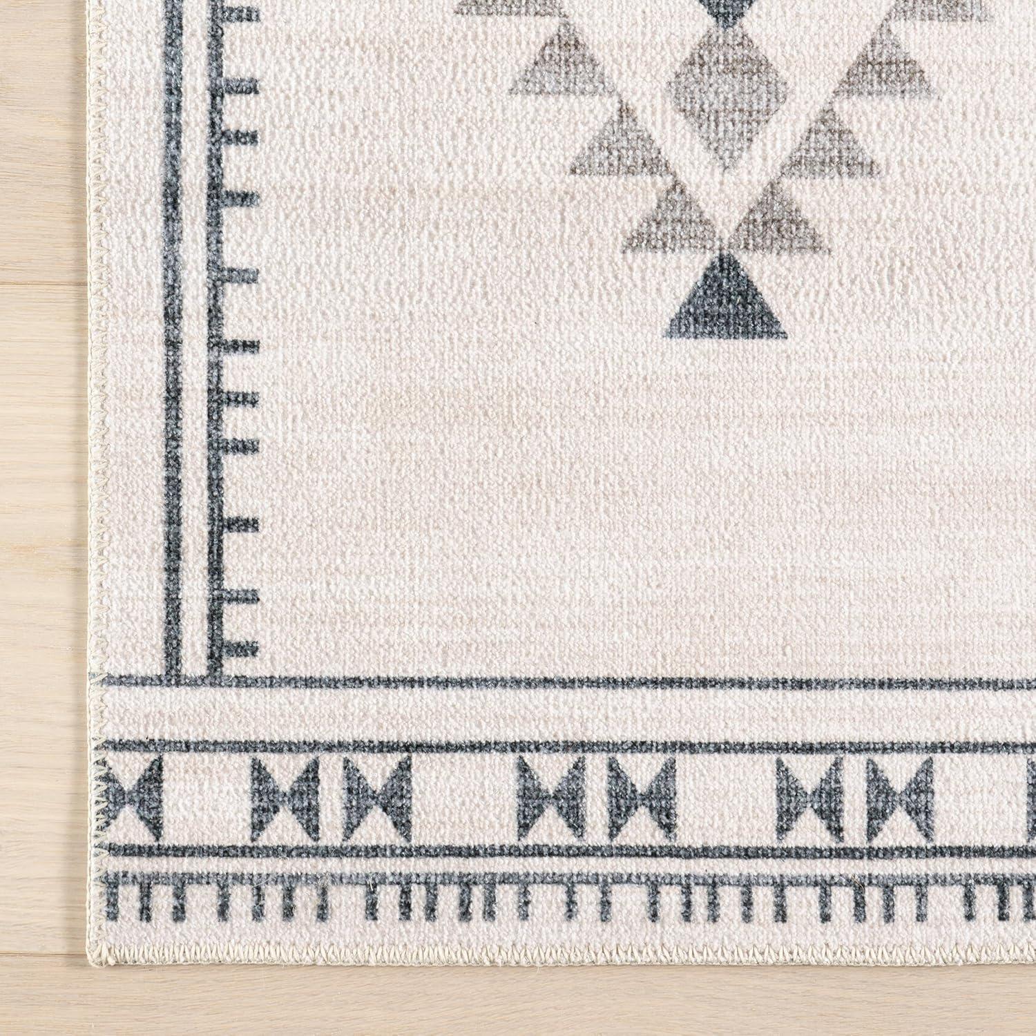 Nuloom Evalyn Southwestern Machine Washable Indoor Area Rug