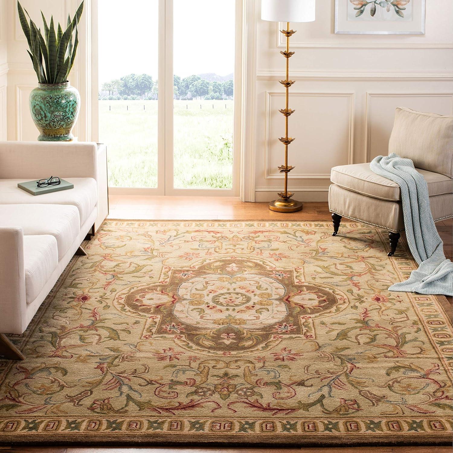 Classic CL220 Hand Tufted Area Rug  - Safavieh