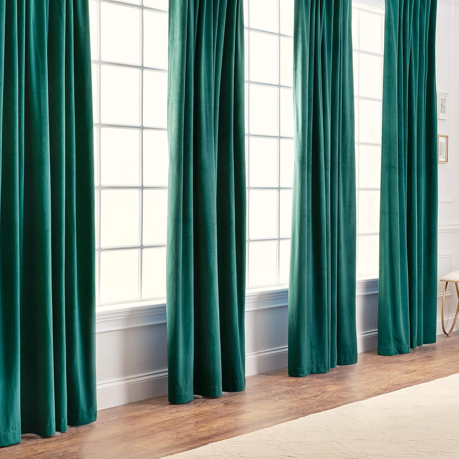 Frifoho Polyester Room Darkening Curtain Pair (Set of 2)