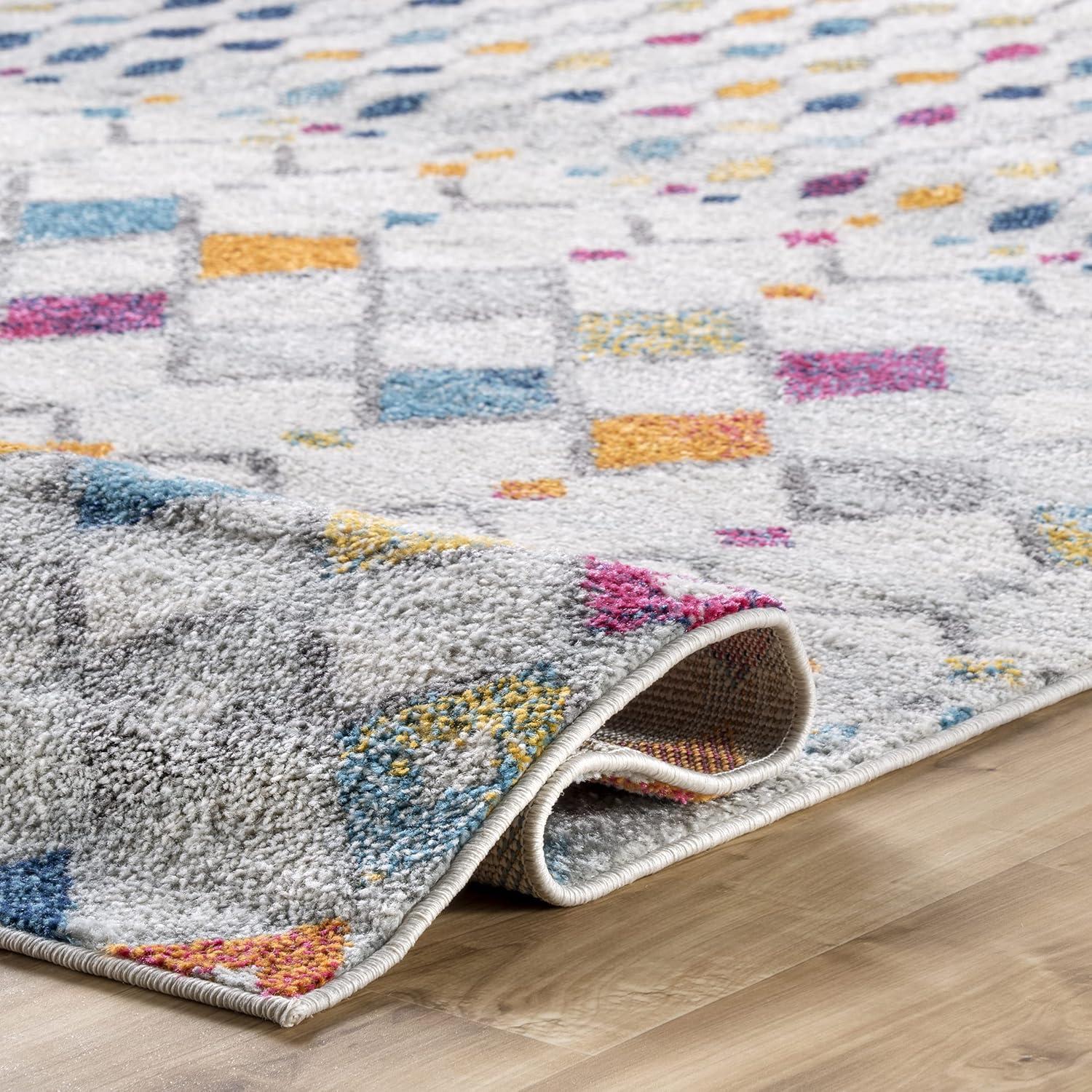 nuLOOM Moroccan Blythe Multicolor 2' x 3' Transitional Area Rug
