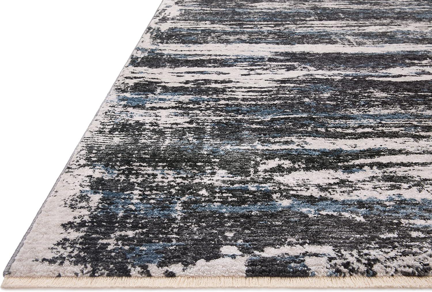 Loloi II Vance Collection VAN-04 Charcoal/Multi 5'-3" x 7'-9" Area Rug