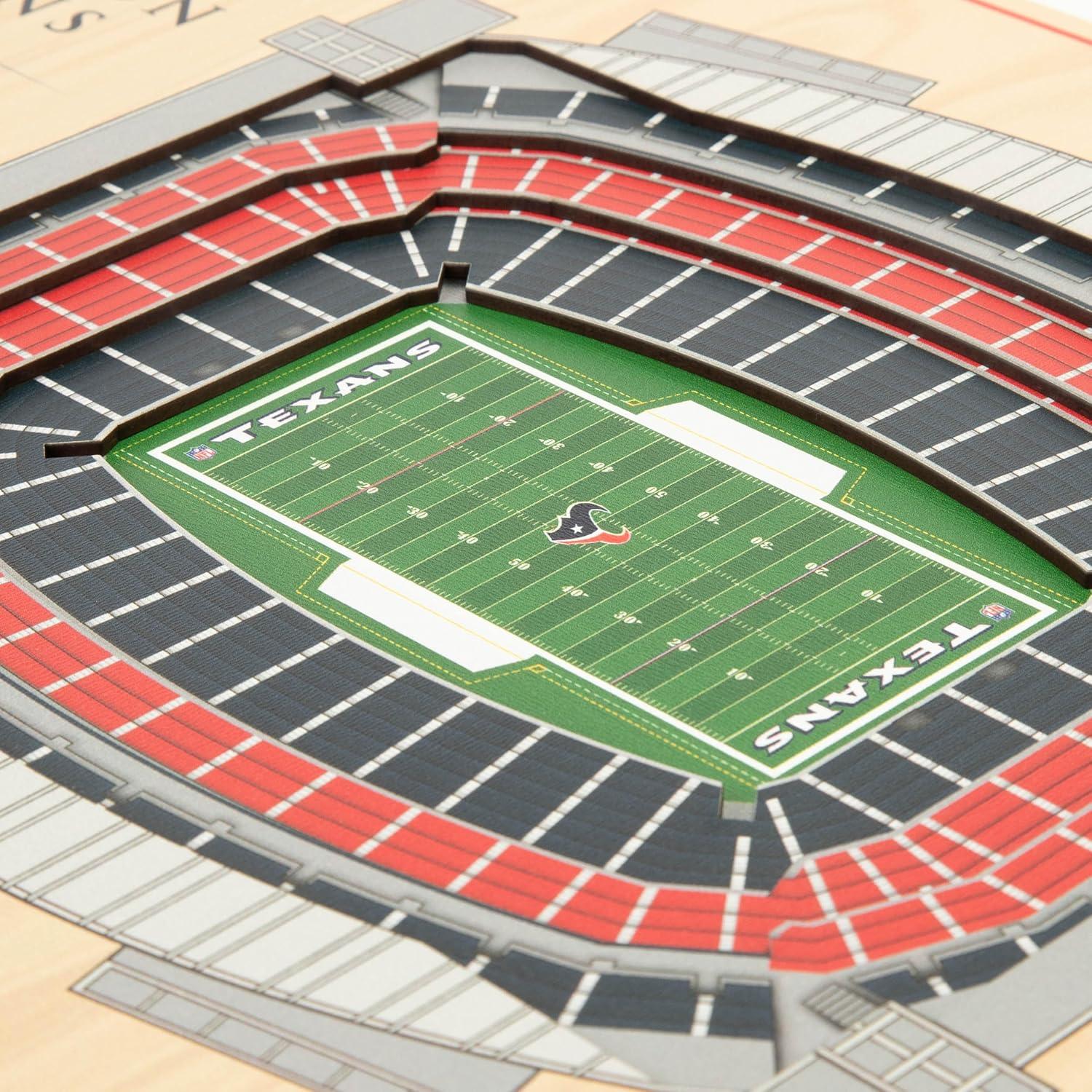 NFL 5-Layer Stadiumview Wall Art