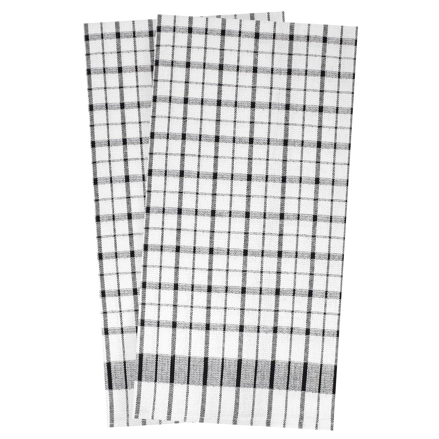 Cotton Plaid Jacquard Tea Towel Kitchen Towel