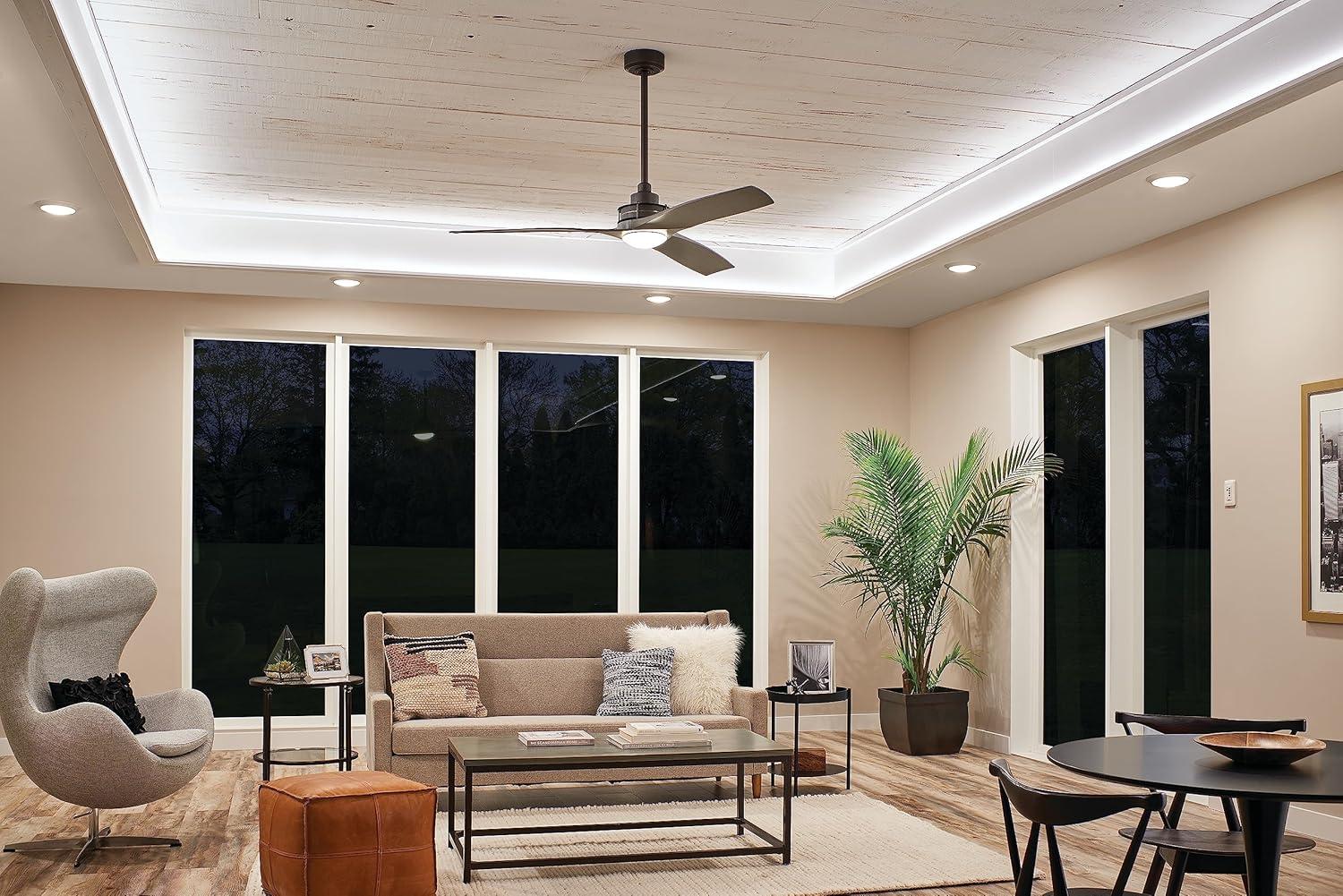 Kichler Lighting - LED Downlight - 1 Light Flush Mount - with Utilitarian