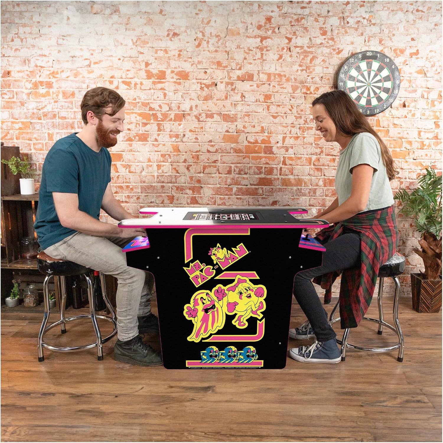 Arcade 1Up Arcade1Up Ms. Pac-Man 40th Anniversary Head-to-Head Black Series Edition Table