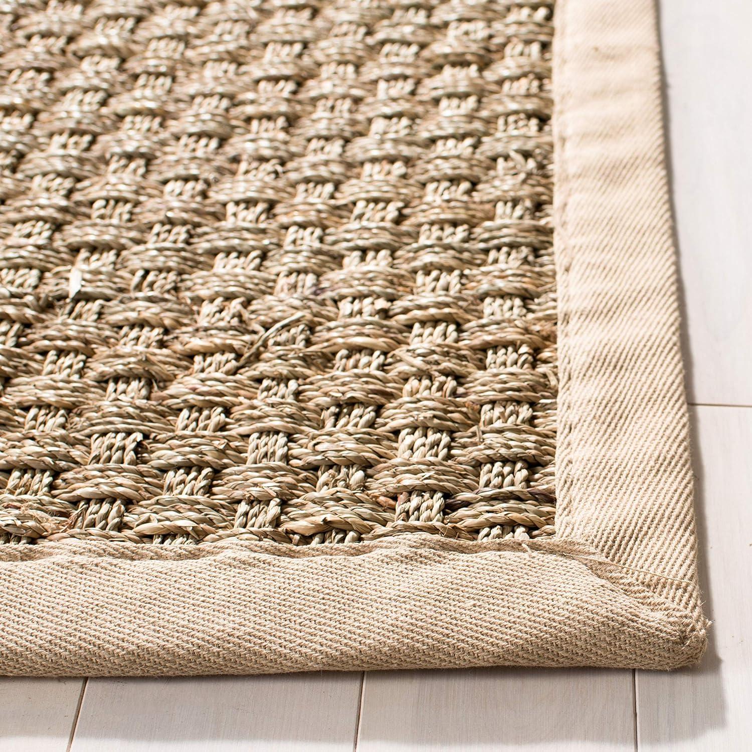 Natural Fiber NF114 Power Loomed Indoor Runner Rug - Natural/Beige - 2'6"x18' - Safavieh.