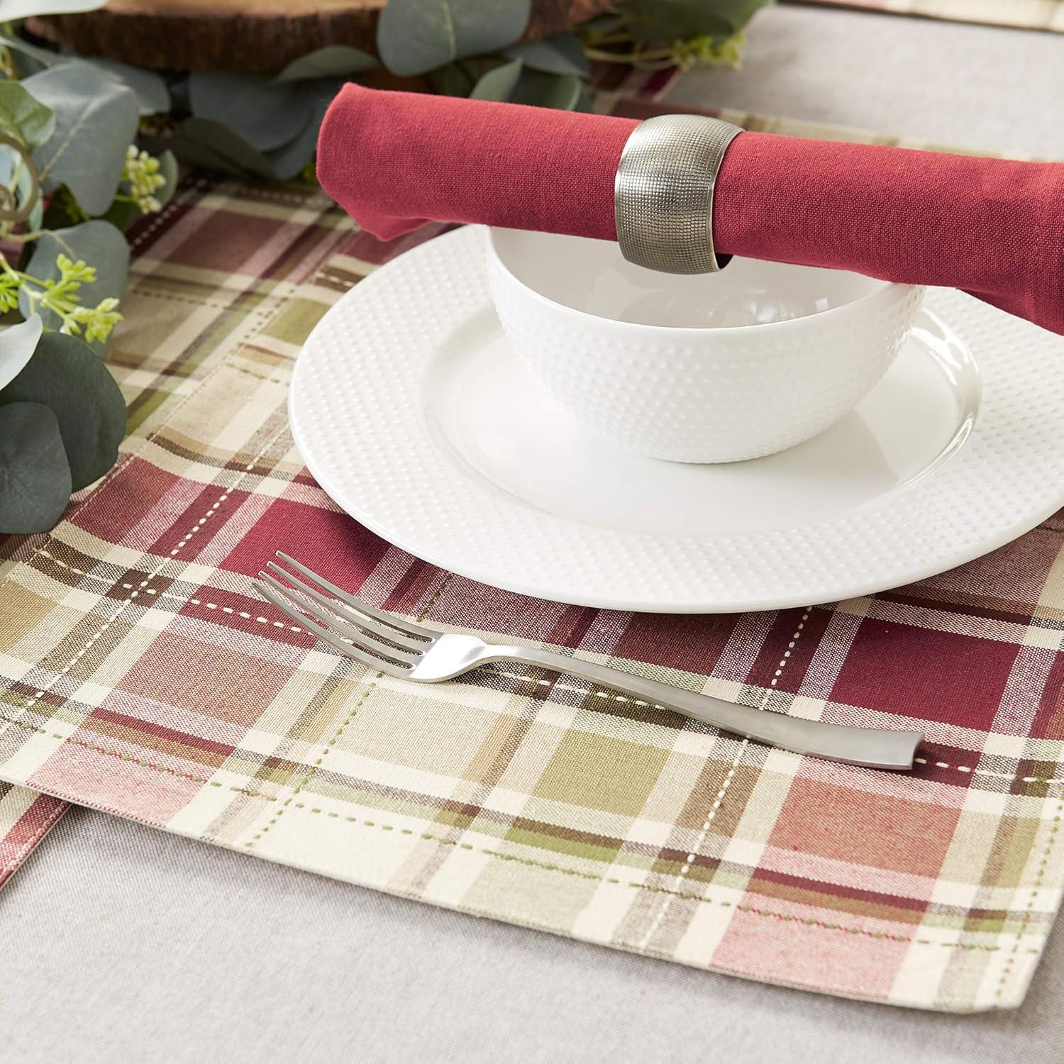 Homespun Plaid Placemat (Set of 4)