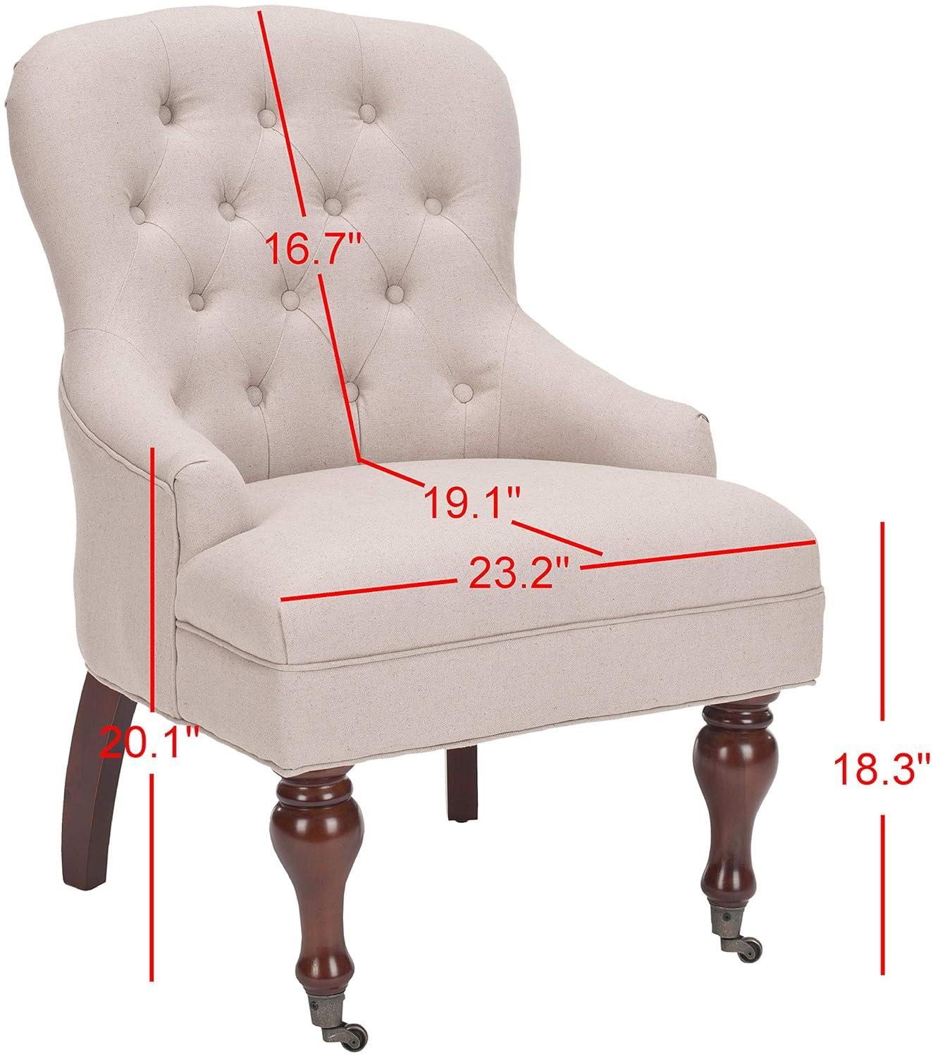 Falcon Arm Chair - MCR4544 - Taupe - Safavieh