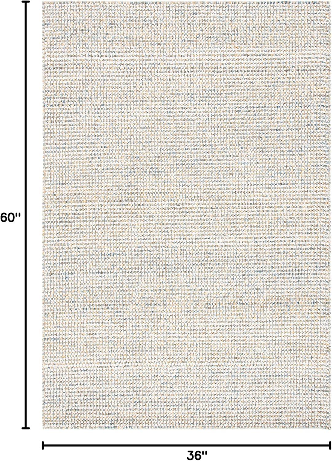 Latitude Run® Vermont Hand Woven Wool Solid Color Rug