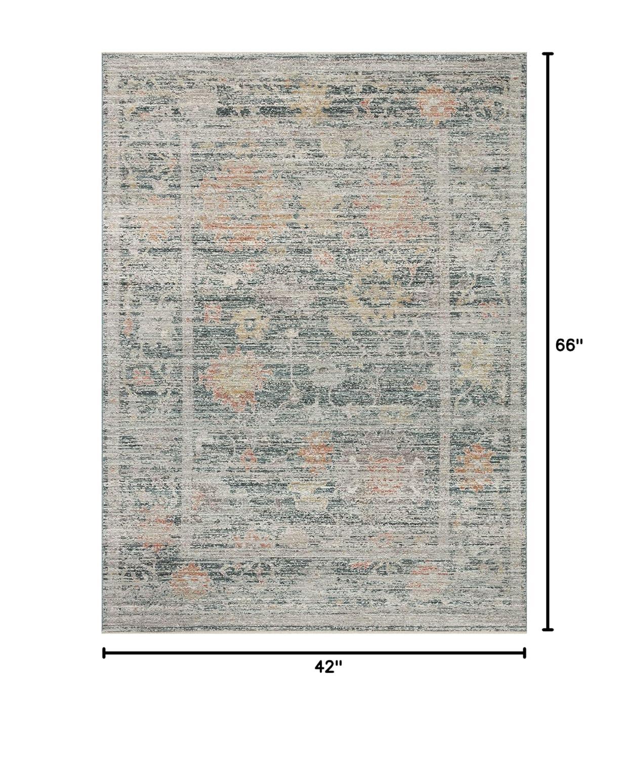 Magnolia Home by Joanna Gaines x Loloi Magnolia Home By Joanna Gaines X Loloi Millie Blue / Multi Area Rug