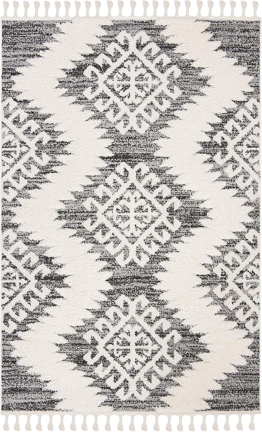 Moroccan Tassel Shag MTS652 Power Loomed Indoor Rug - Safavieh