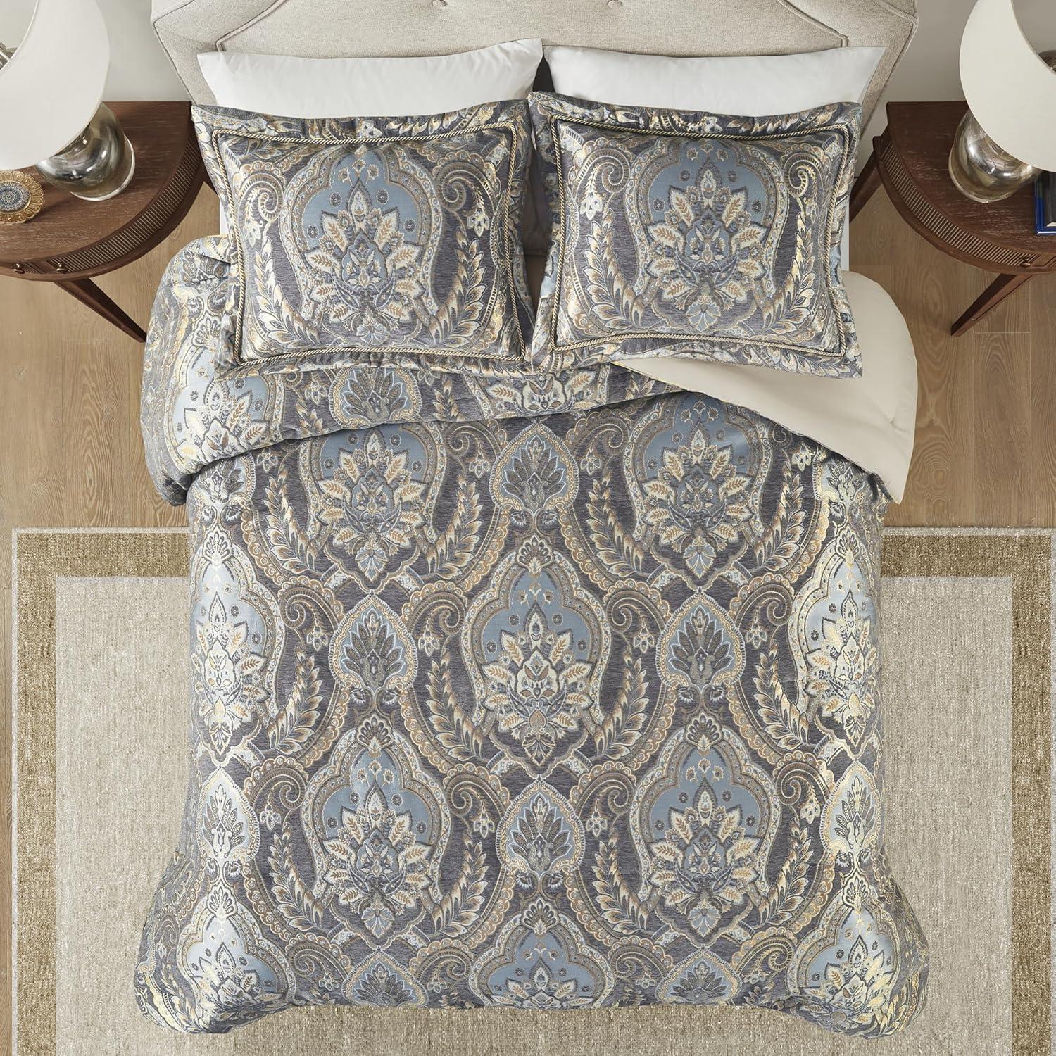 Croscill Croscill Julius 4 Piece Chenille Jacquard Comforter Set