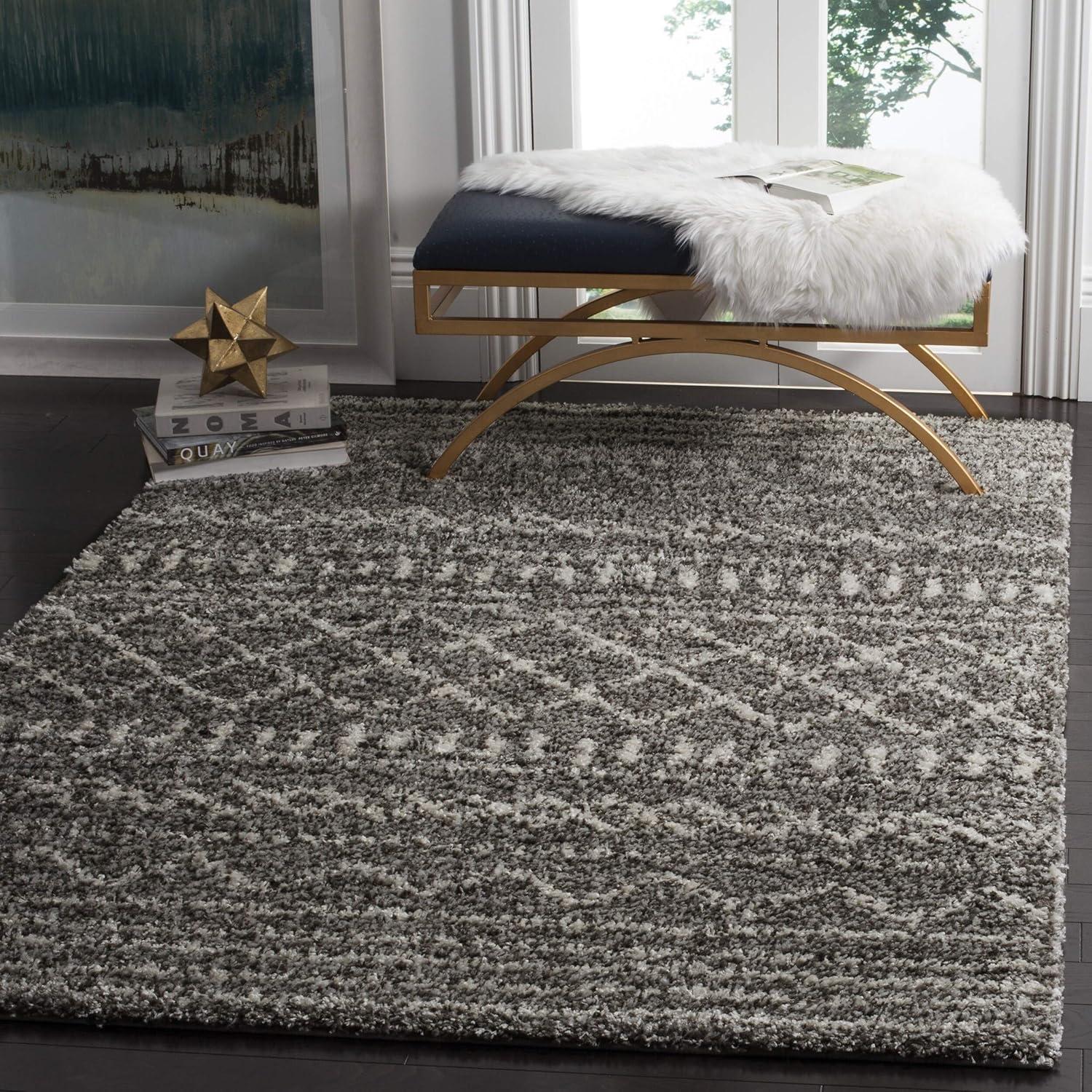 Arizona Shag ASG741 Power Loomed Area Rug  - Safavieh