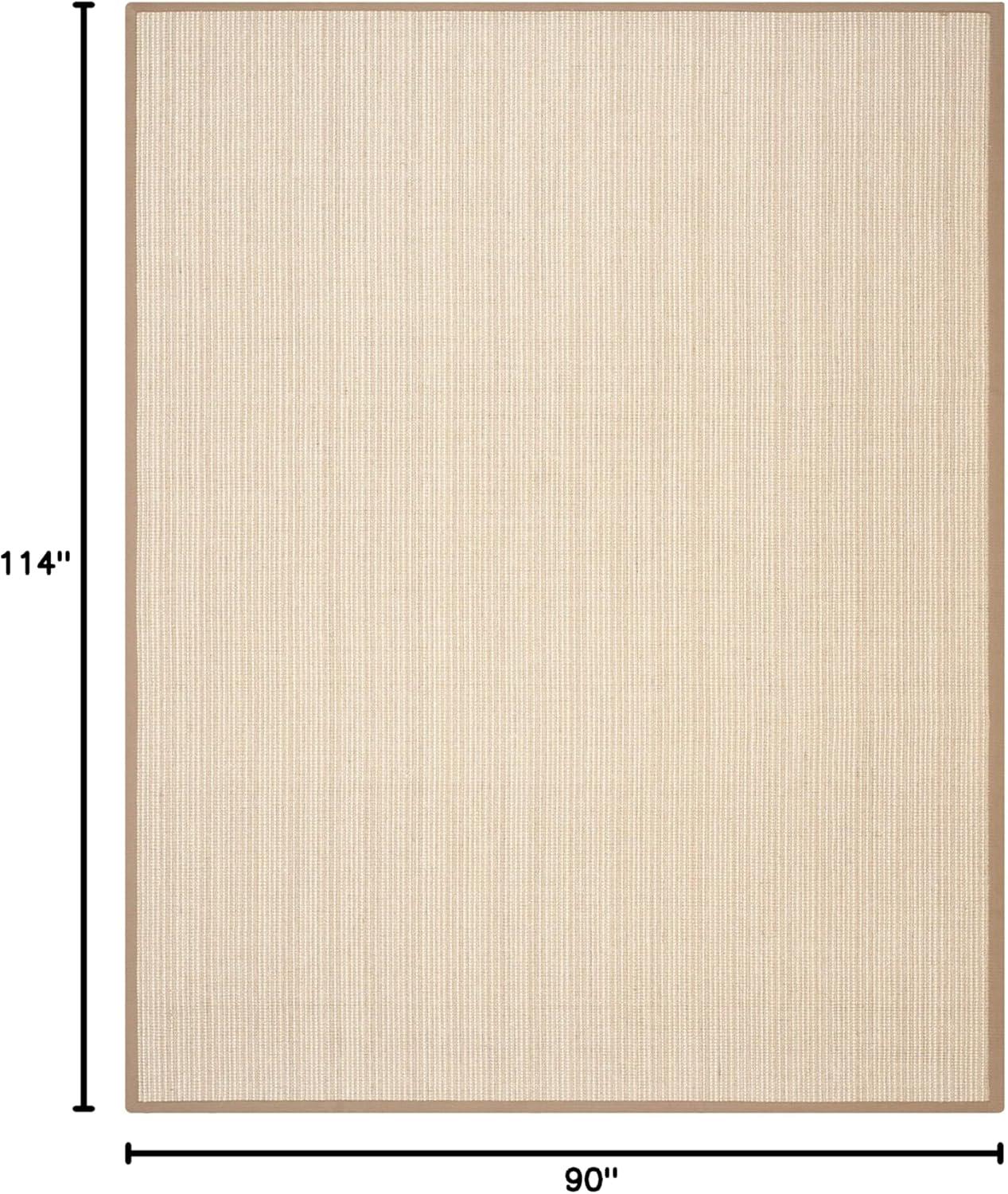 Natural Fiber NF442 Power Loomed Indoor Area Rug - Tan/Tan - 7'6"x9'6" - Safavieh.