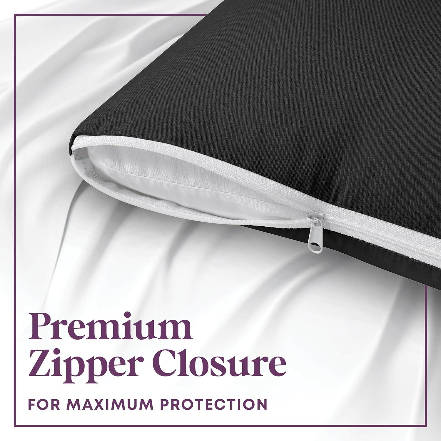 Circles Home, 100% Cotton Zippered Pillow Protector