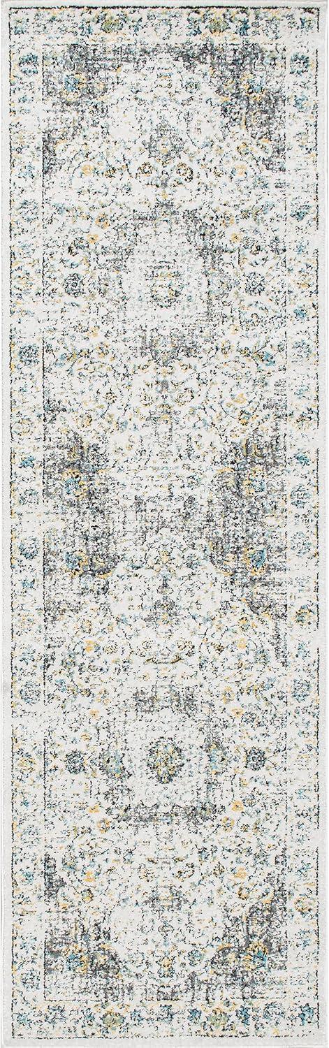 nuLOOM Paisley Vintage Persian Area Rug, 2' x 3', Verona Grey
