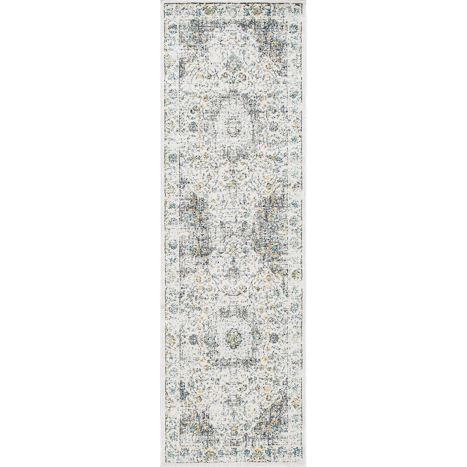nuLOOM Paisley Vintage Persian Area Rug, 2' x 3', Verona Grey