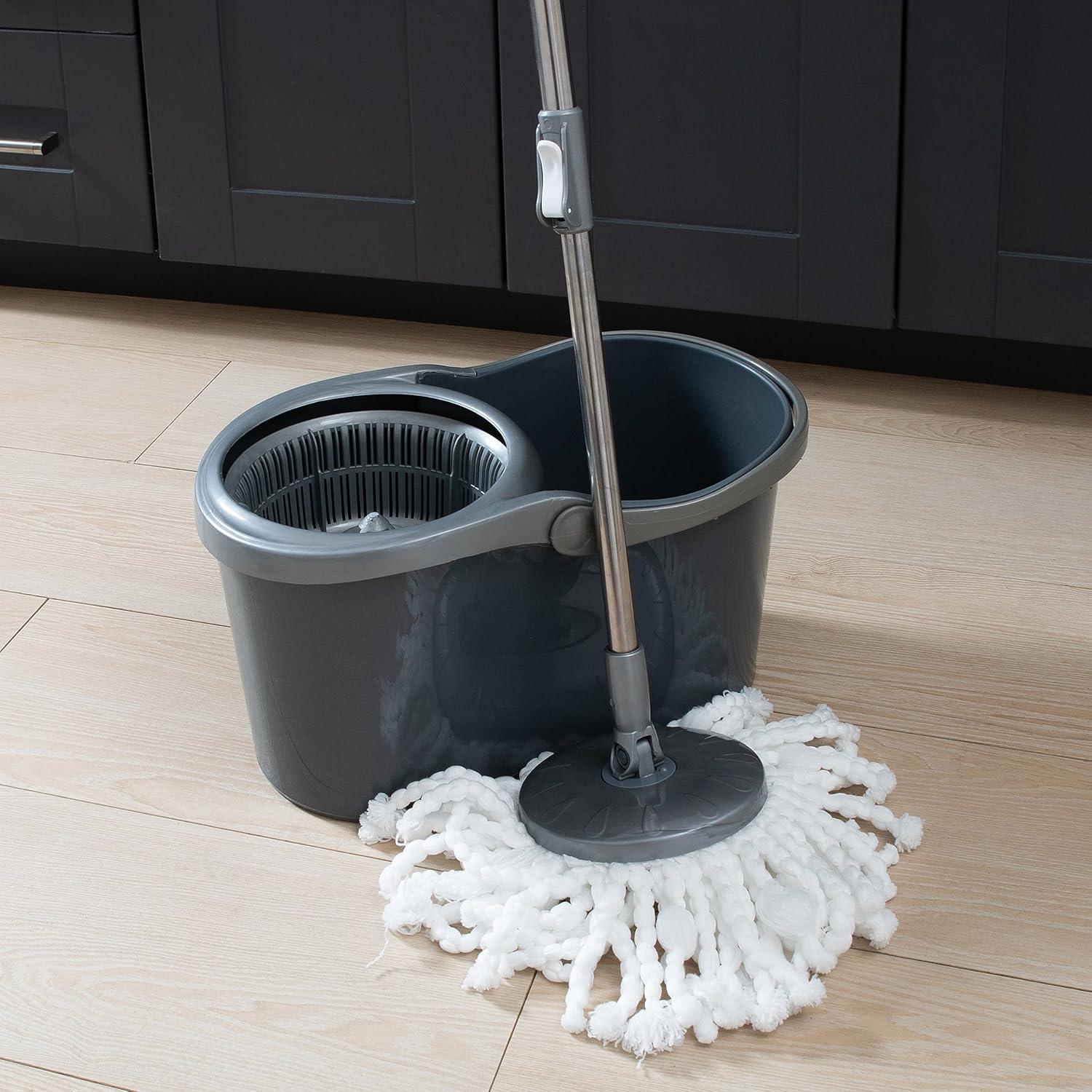 Simplify Microfiber Self Wringing Mop & Bucket Set