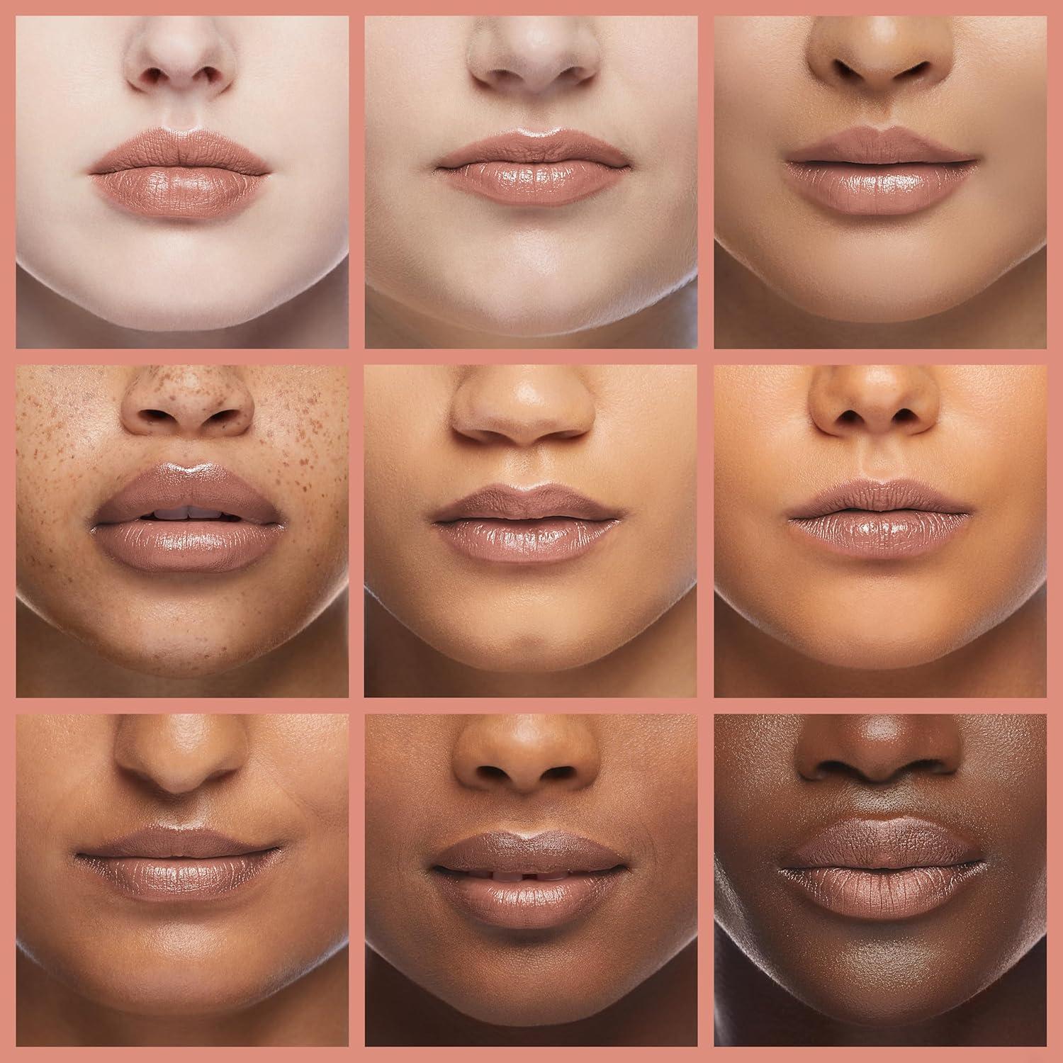 LAURA GELLER NEW YORK Italian Marble Hydrating Lightweight Long Lasting Lipstick With Vitamin E & Castor Seed Oil, Berry Banana