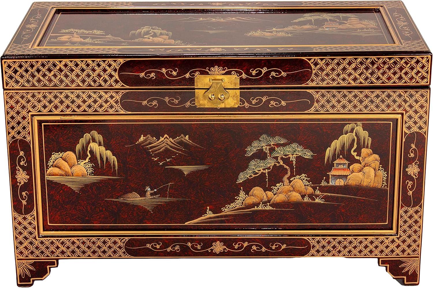 Red Lacquer Trunk - Landscape