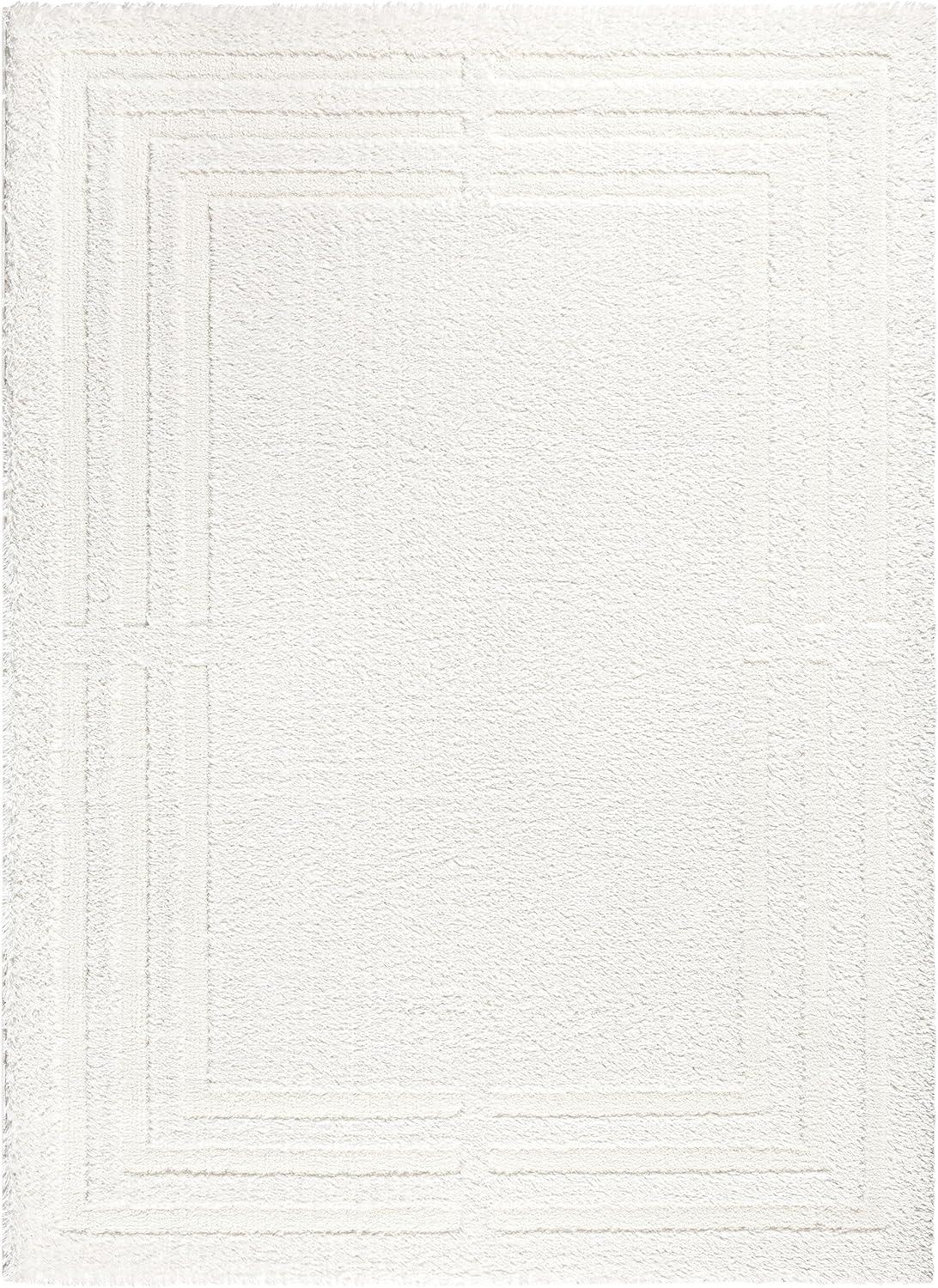 TOWN & COUNTRY EVERYDAY Cloud Shag Area Rug Ivory