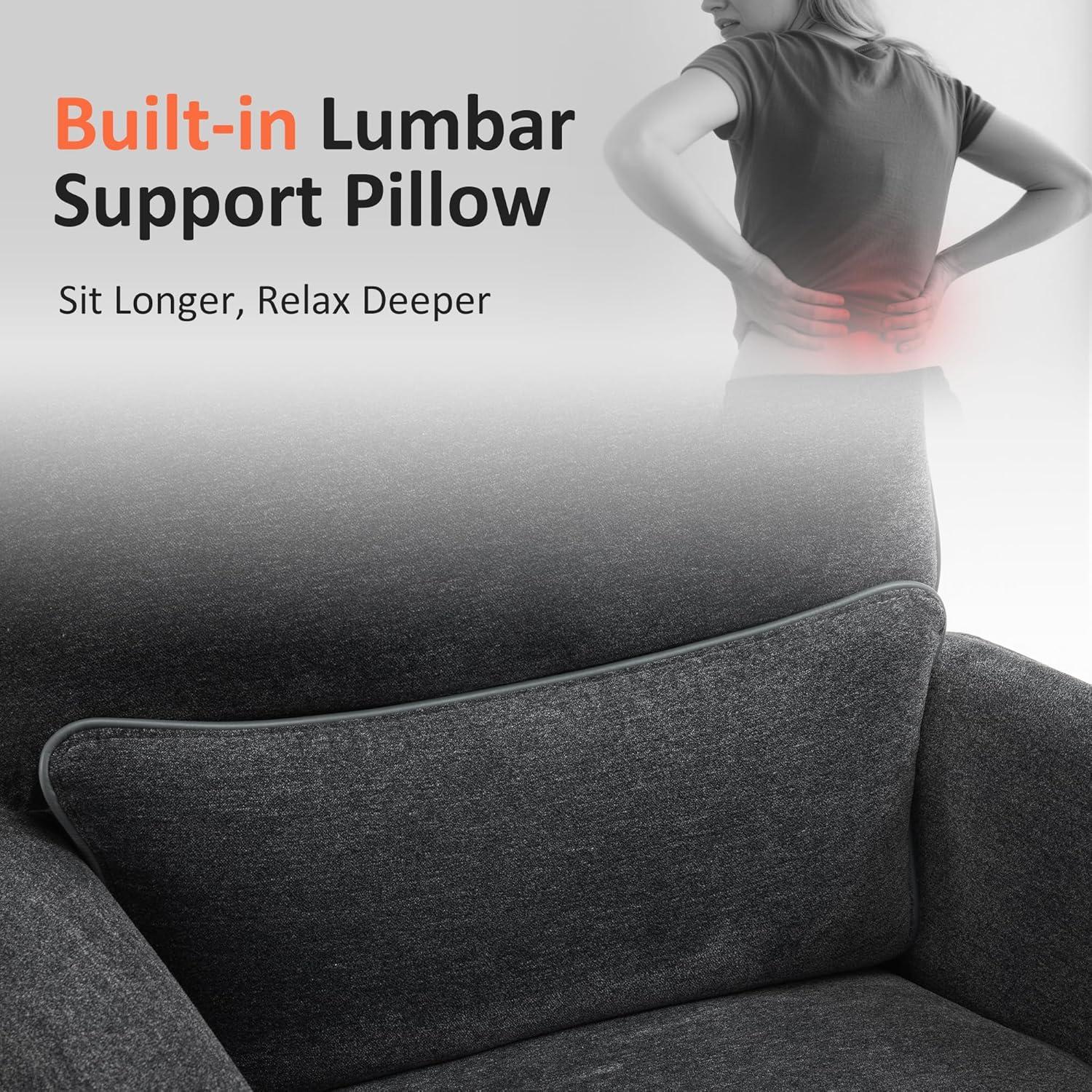 Swivel Glider Power Recliner Chair, Electric Rocker Recliner Chairs with USB Ports For Nursery, Fabric