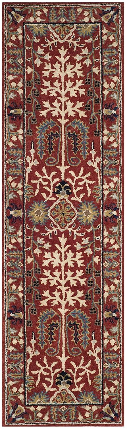 SAFAVIEH Antiquity Caelestinus Oriental Wool Area Rug, Red/Multi, 9' x 12'