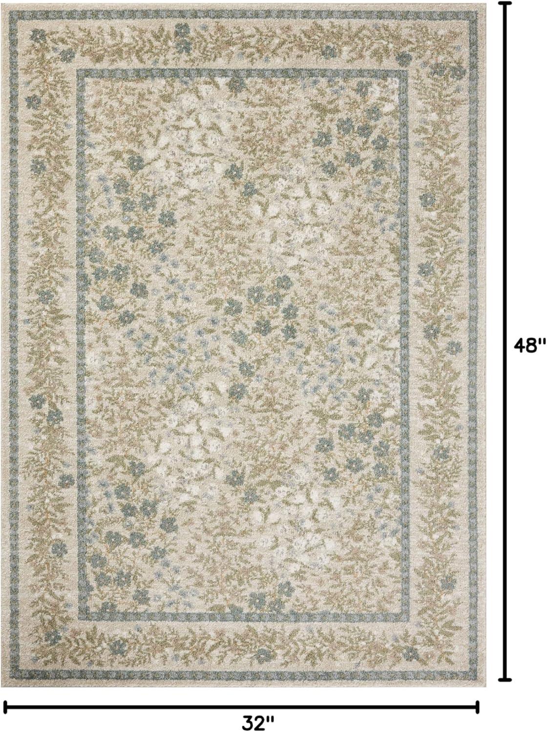 Rifle Paper Co. x Loloi Rifle Paper Co. x Loloi Laurel Cream Area Rug