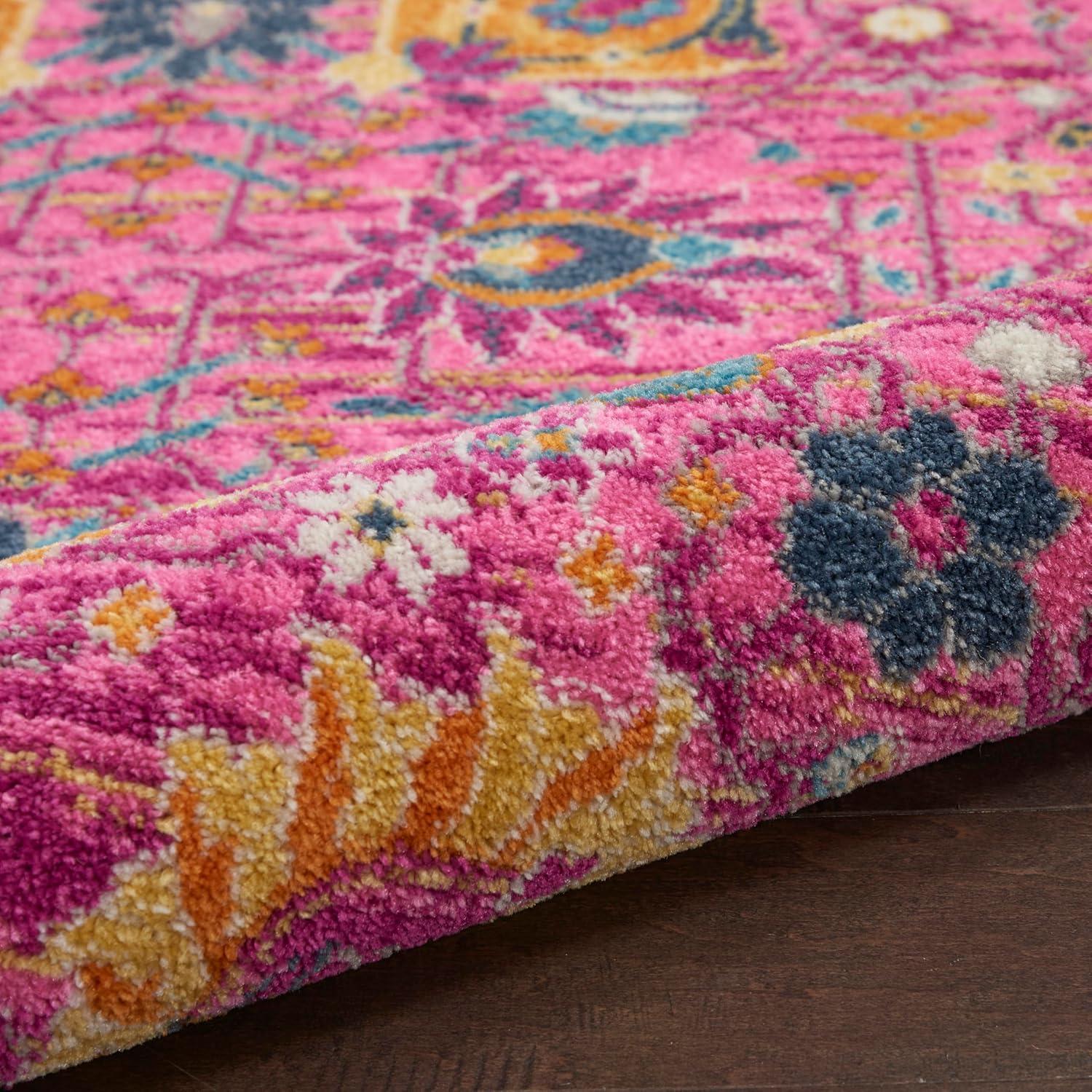 Nourison Passion 8' x 10' Fuchsia Bohemian Indoor Rug