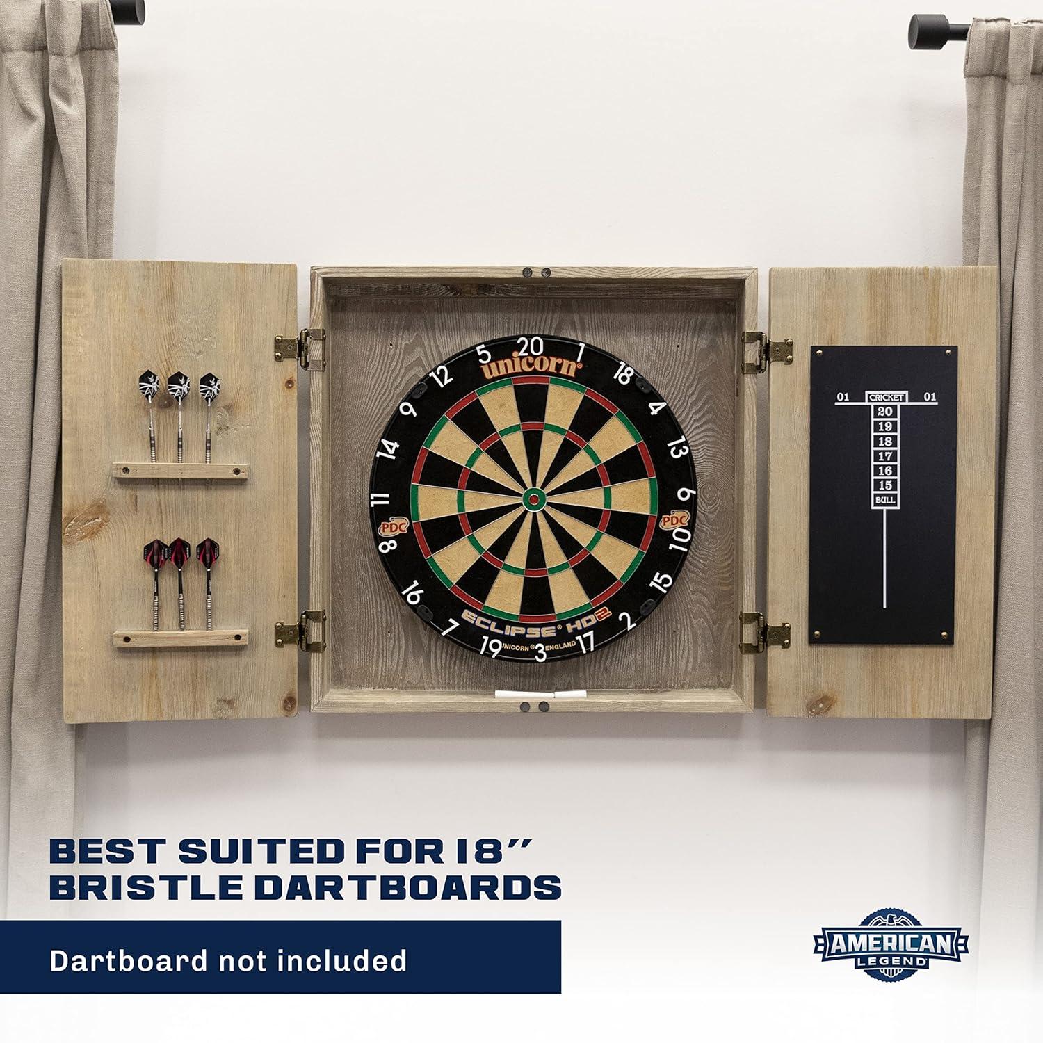 American Legend Dartboard Cabinet Only