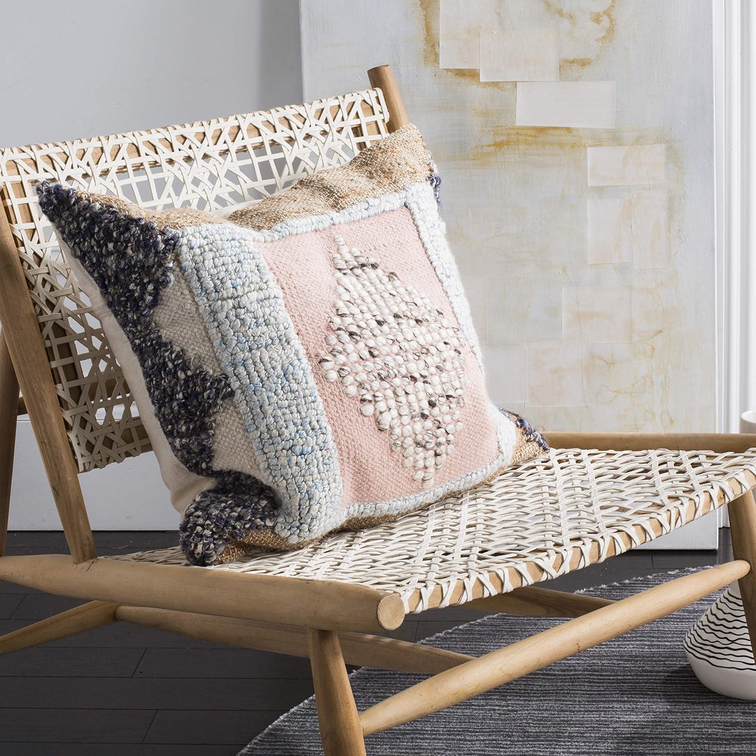 Safavieh Embroidered Wool Throw Pillow
