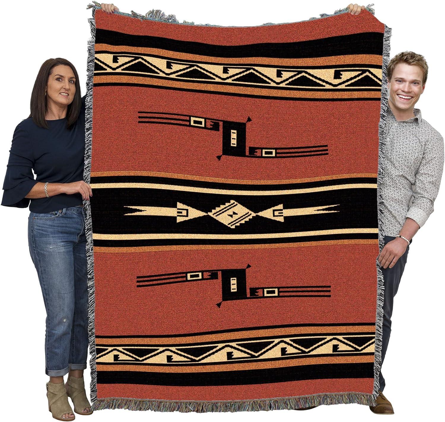 Mesquite Hand Woven Throw Blanket