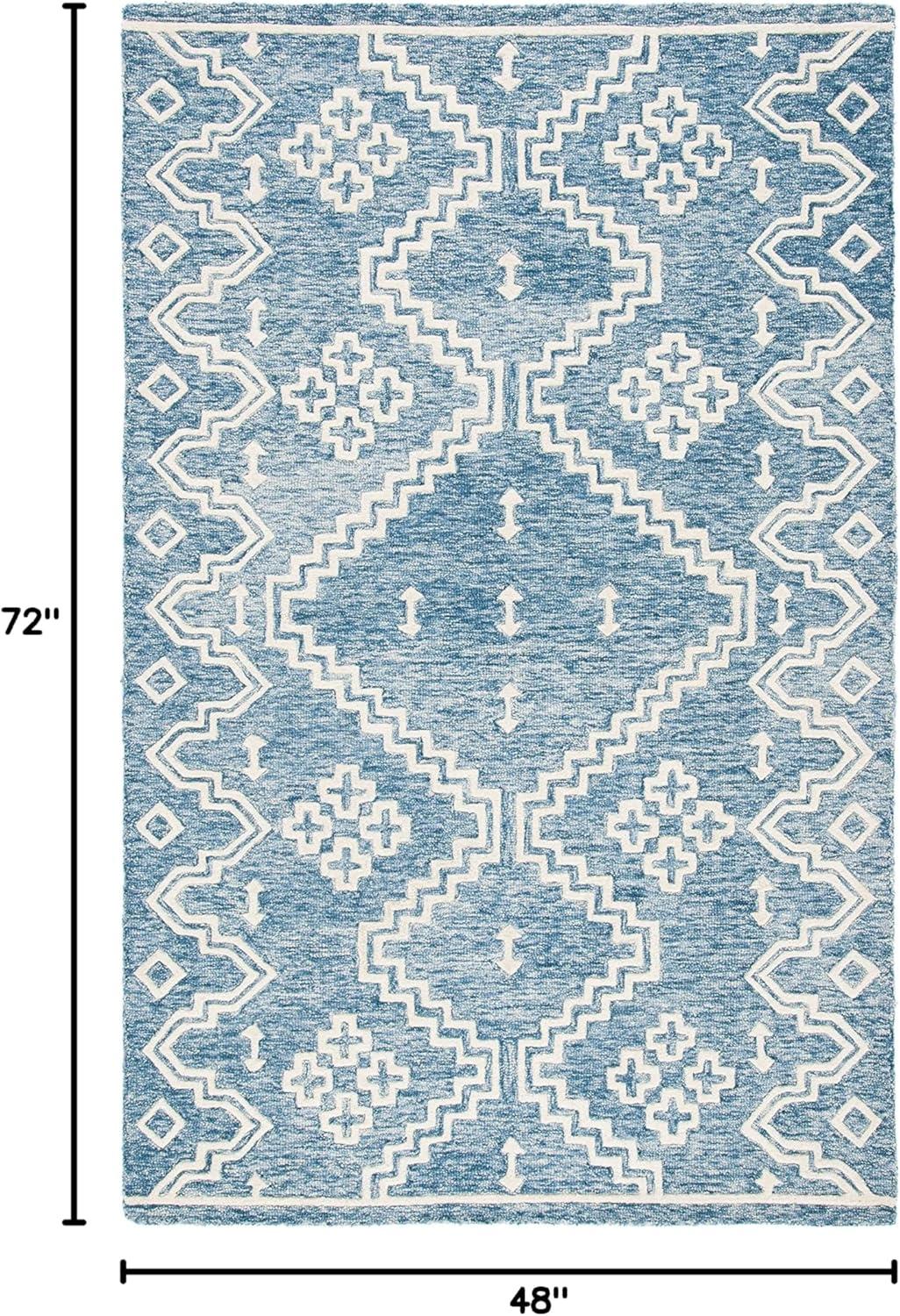 Abbey-Louise Hand Tufted Wool Southwestern Rug