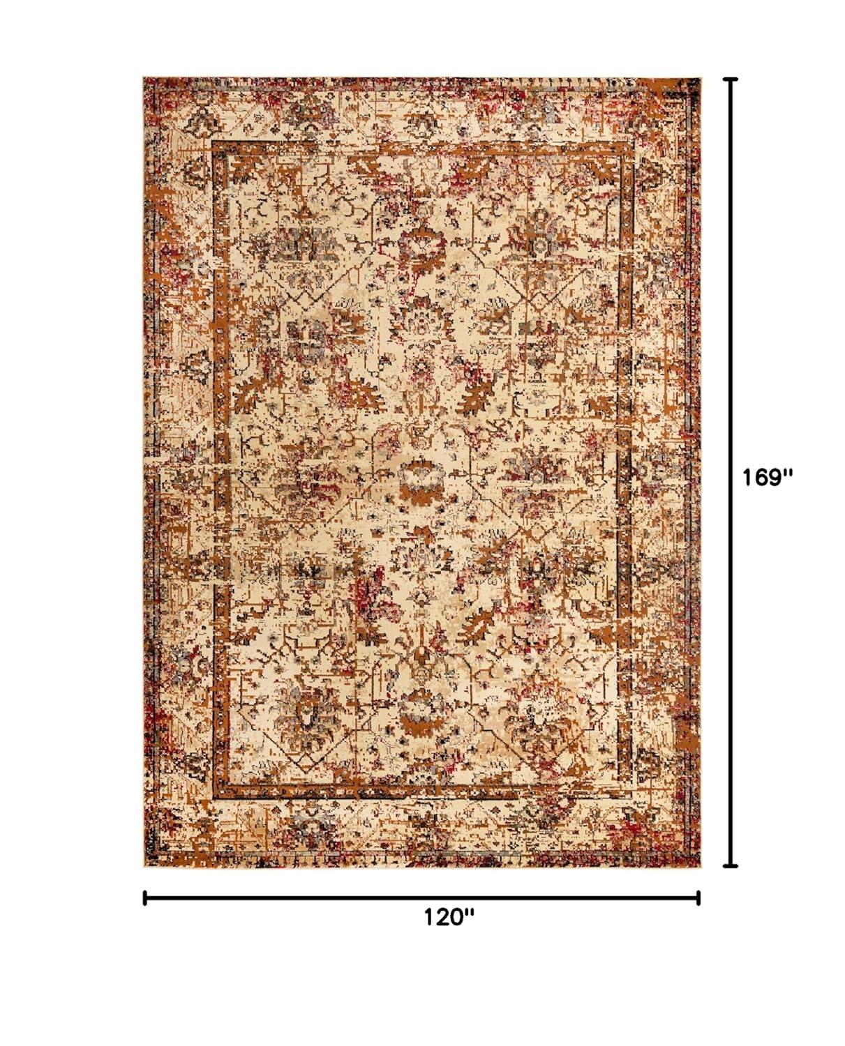 Rugs.com Saturn Collection Rug – 10' x 14' Green Medium Rug Perfect For Living Rooms, Large Dining Rooms, Open Floorplans