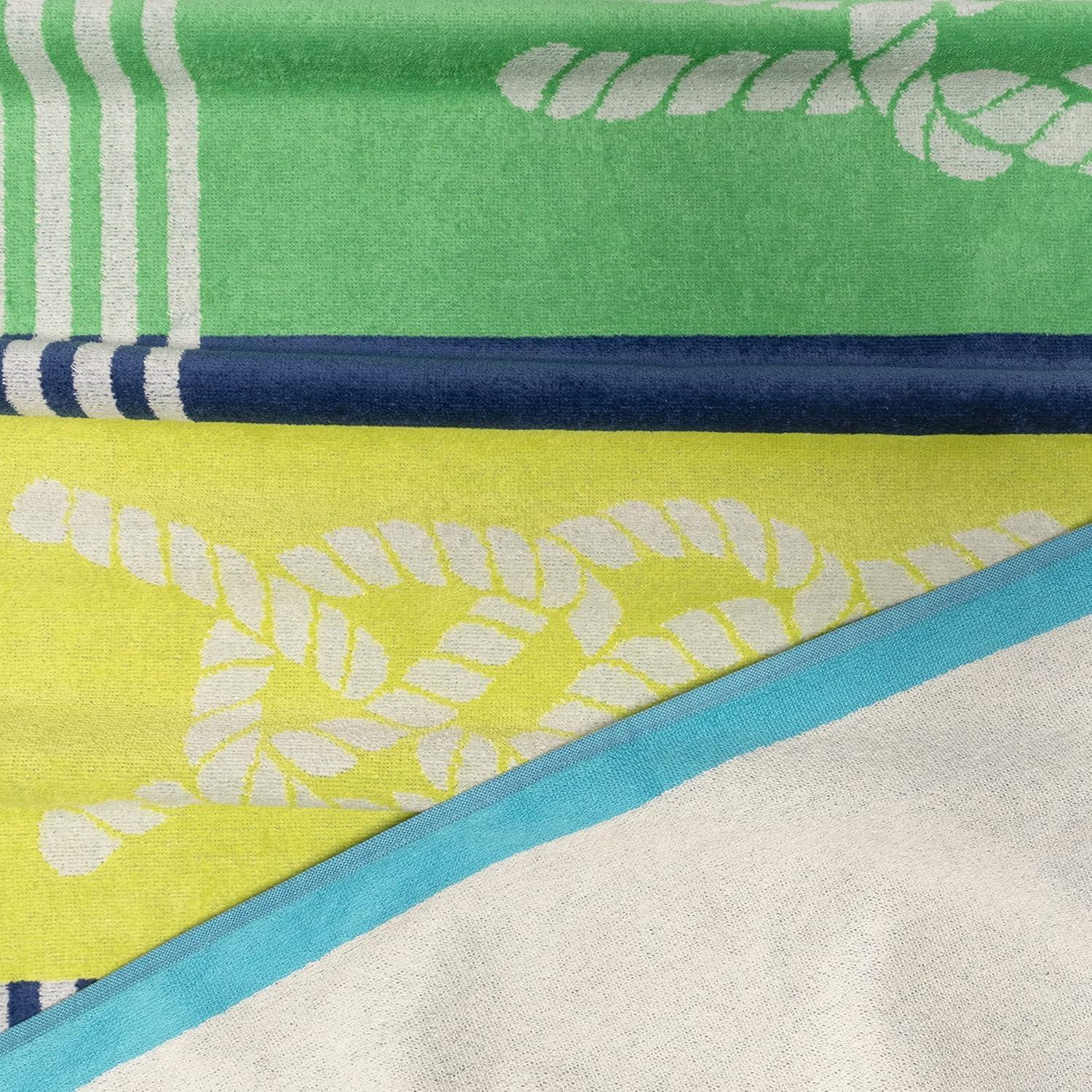 Impressions Elmer Oversized Sailing Knots Beach Towel