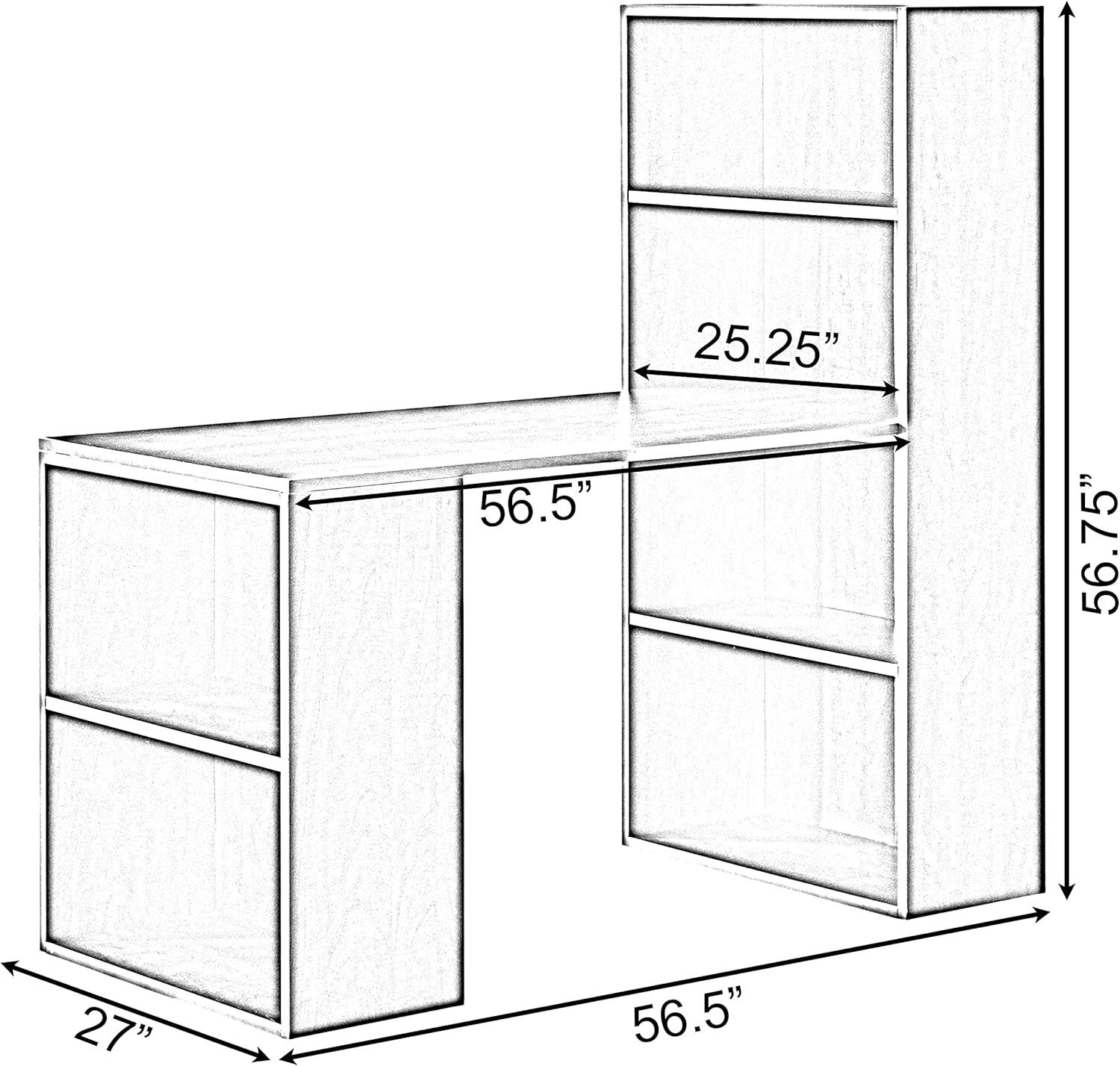 Solid Wood Writing Desk