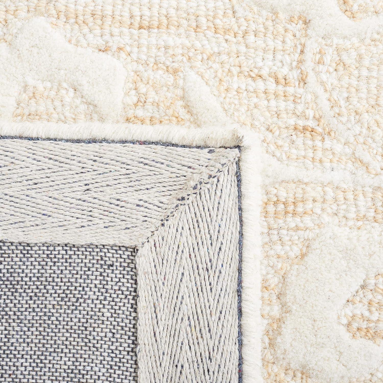 Metro MET853 Hand Tufted Indoor Accent Rug - Gold/Ivory - 3'x5' - Safavieh