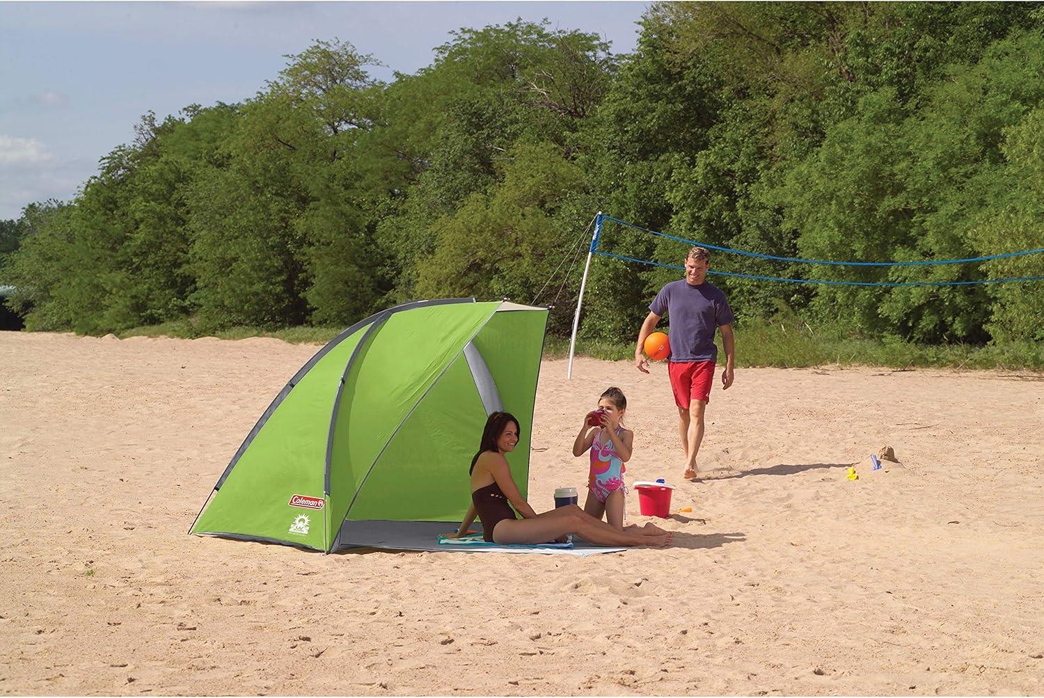 Coleman® Beach Canopy Sun Shelter Tent, Green