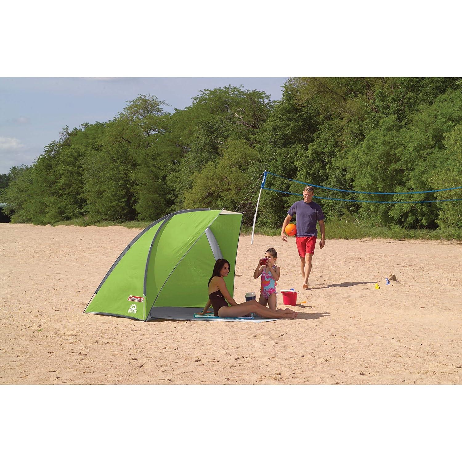 Coleman® Beach Canopy Sun Shelter Tent, Green