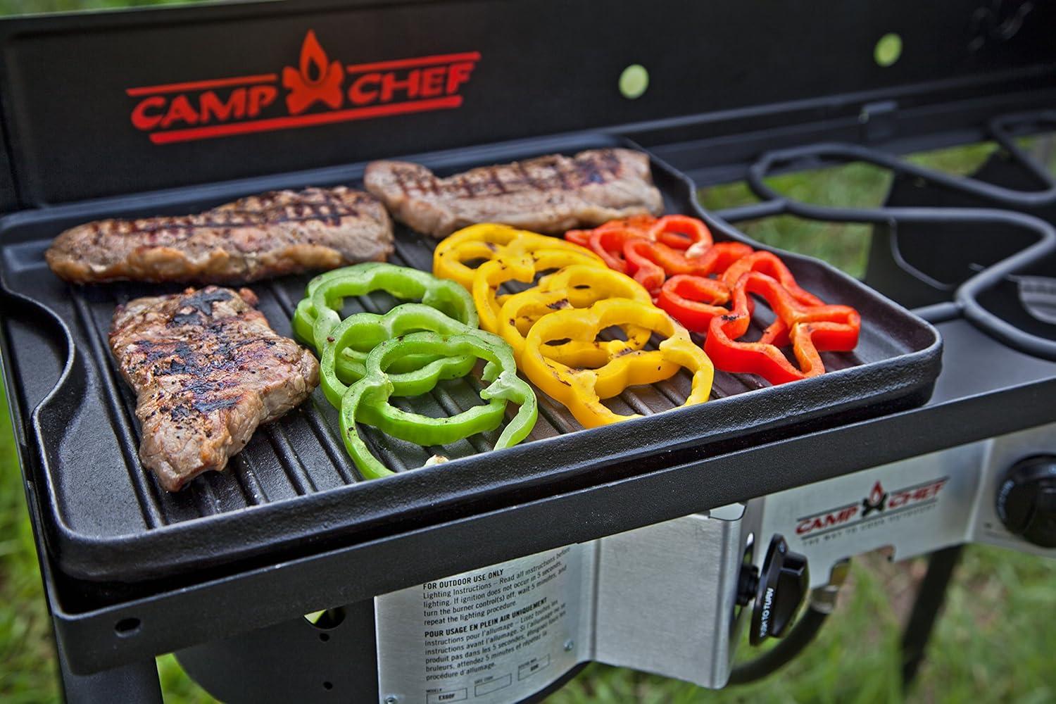 Camp Chef Cast Iron Grill Top Griddle 14 in. L X 16 in. W 1 pk & Reviews | Wayfair