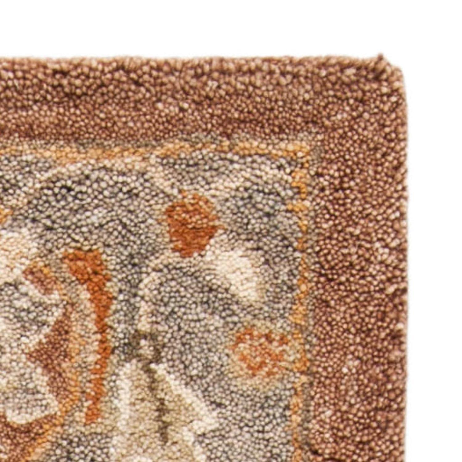 Anatolia AN549 Hand Tufted Indoor Area Rug - Brown/Blue - 9'x12' - Safavieh
