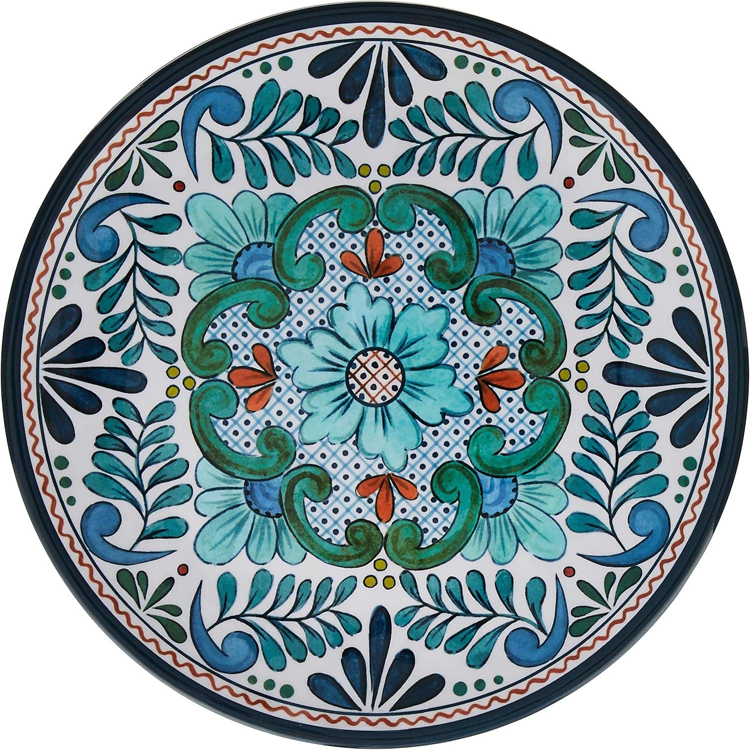 Talavera 9" Heavy Weight Melamine Salad Plate