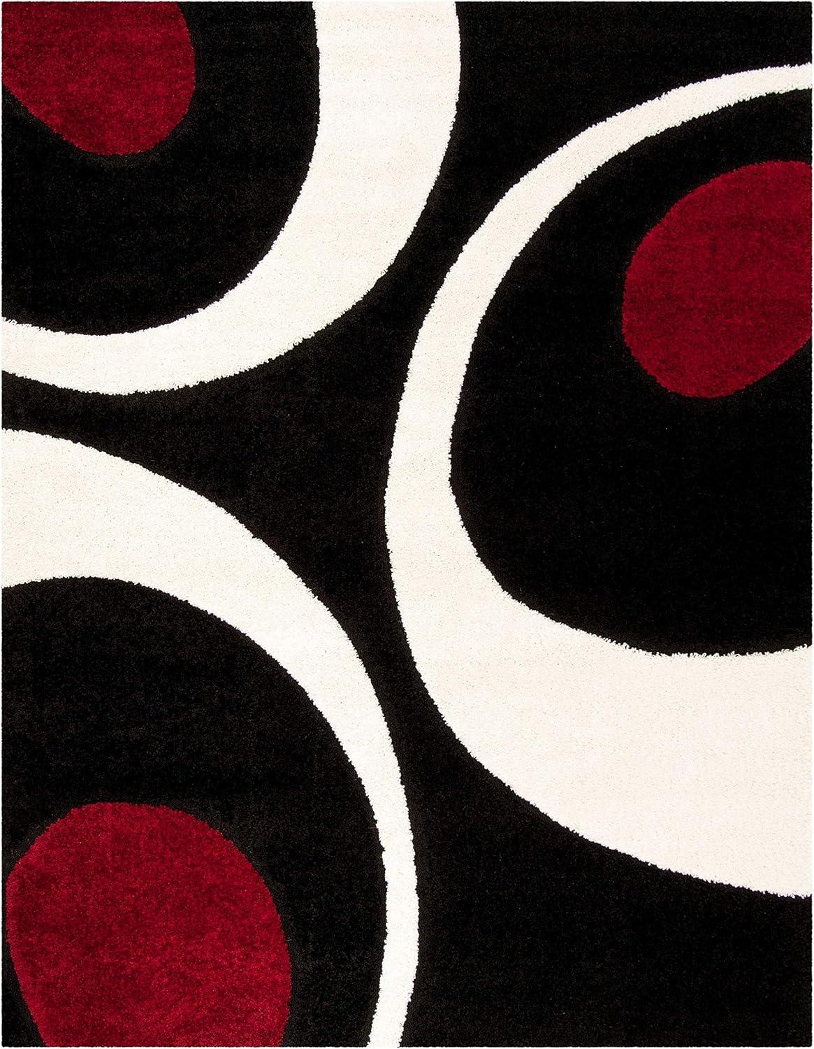 Florida Shag SG474 Power Loomed Area Rug  - Safavieh