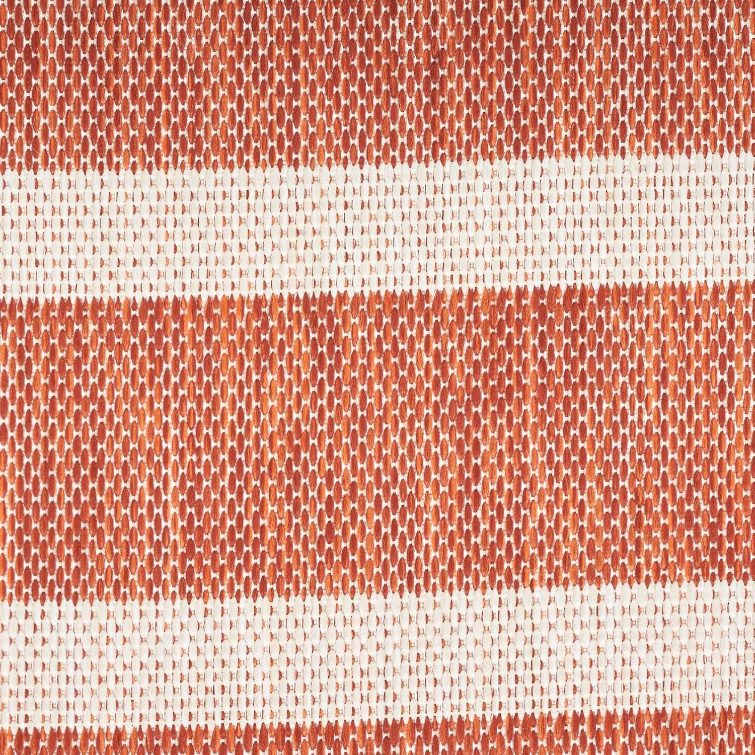 Nourison Positano Modern Stripes Flatweave Outdoor Rug