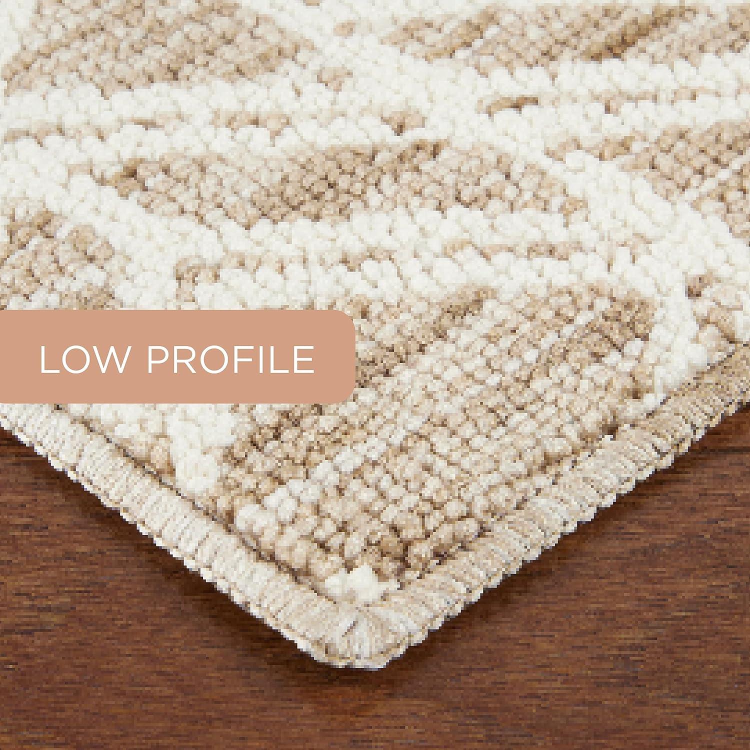 Town & Country Living TOWN & COUNTRY EVERYDAY Walker Modern Diamond Everwash Non-Slip Backing Kitchen Mat