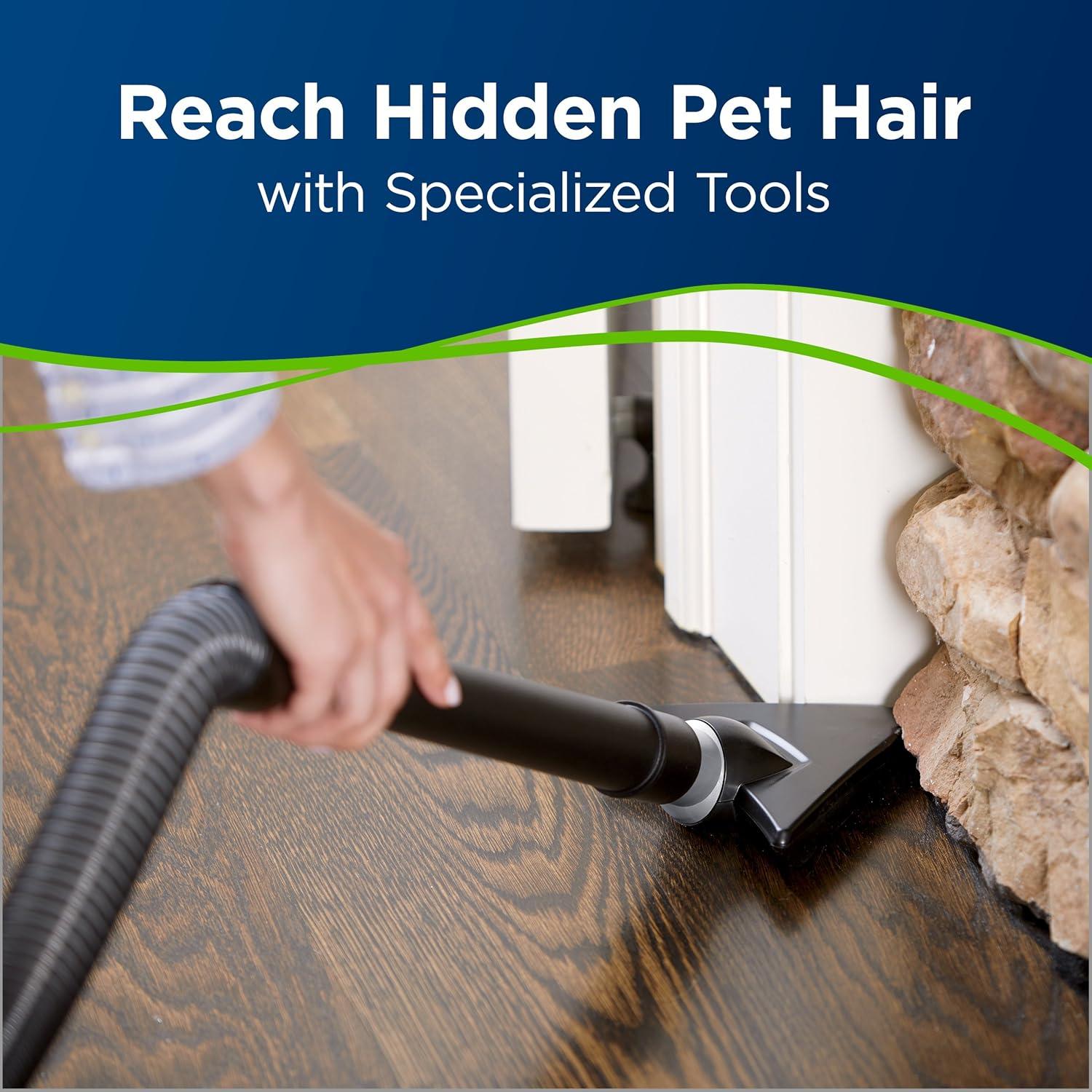 Teal Upright Bagless Vacuum Cleaner with Pet Hair Removal