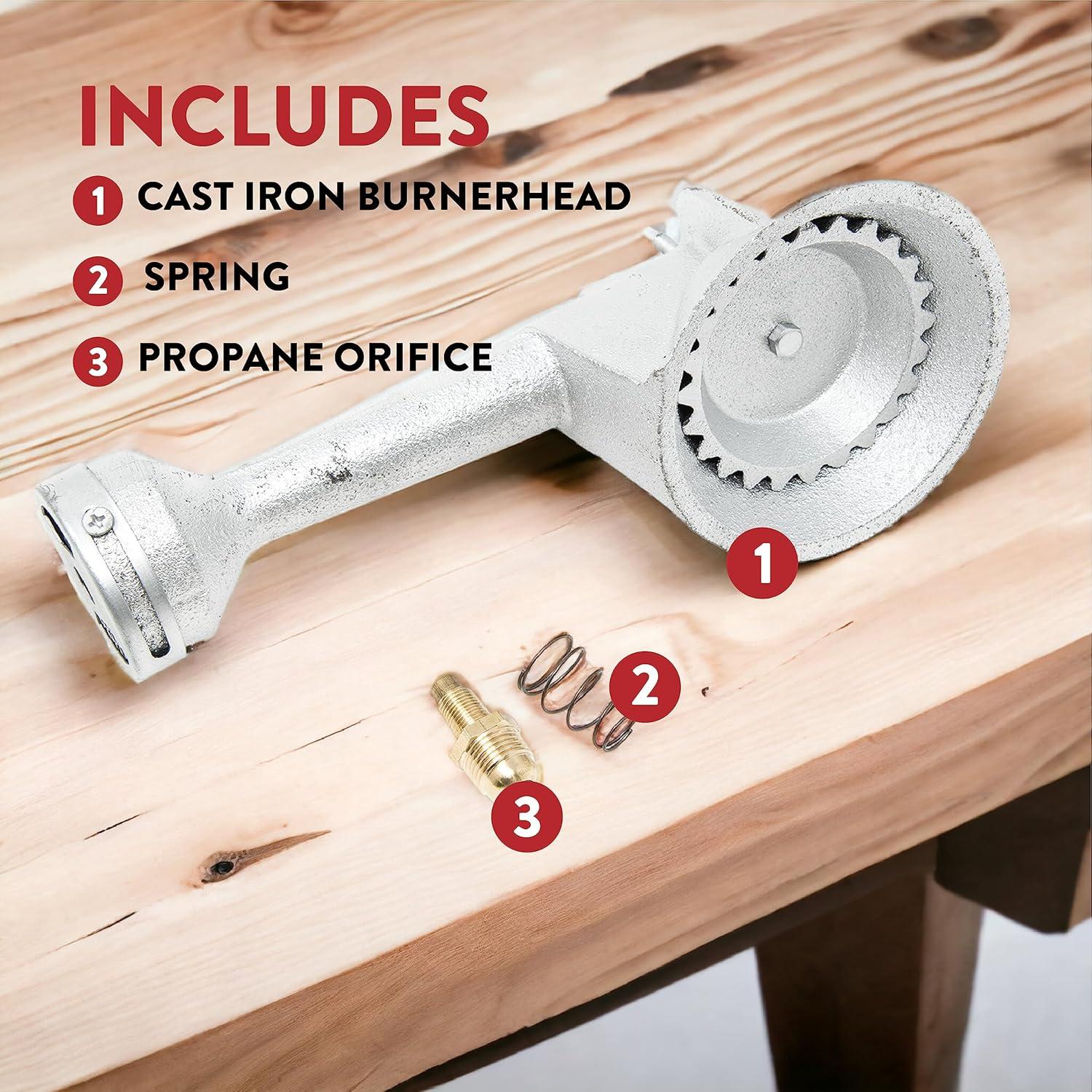 Gas One Cast-Iron Propane Burner Head