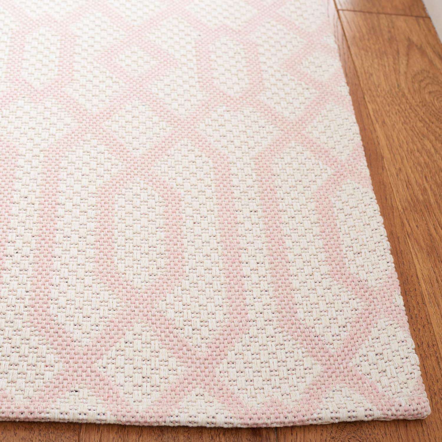 Martha Stewart 421 100% Cotton Geometric Rug