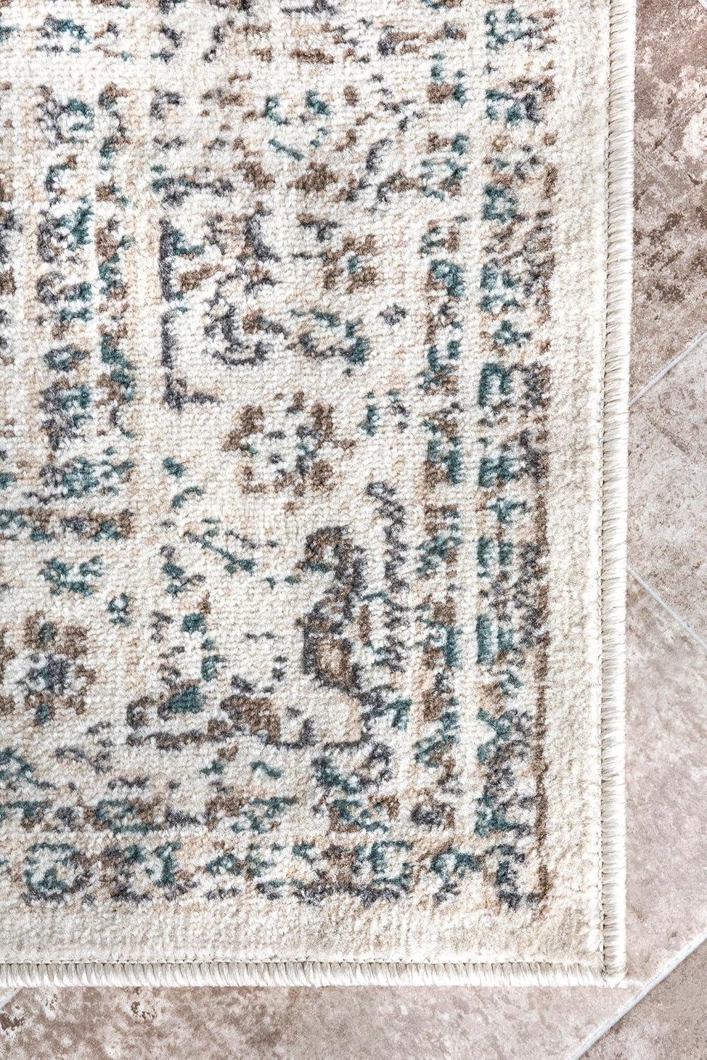 Nuloom Tanith Vintage Medallion Indoor Area Rug