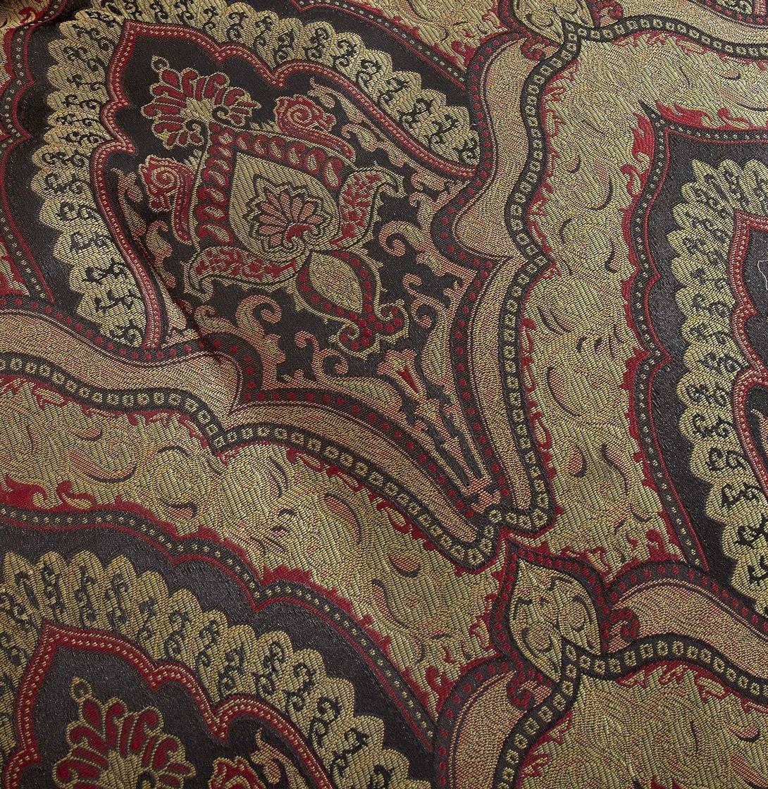 Chezmoi Collection Seville 9-Piece Medallion Paisley Jacquard Comforter Set